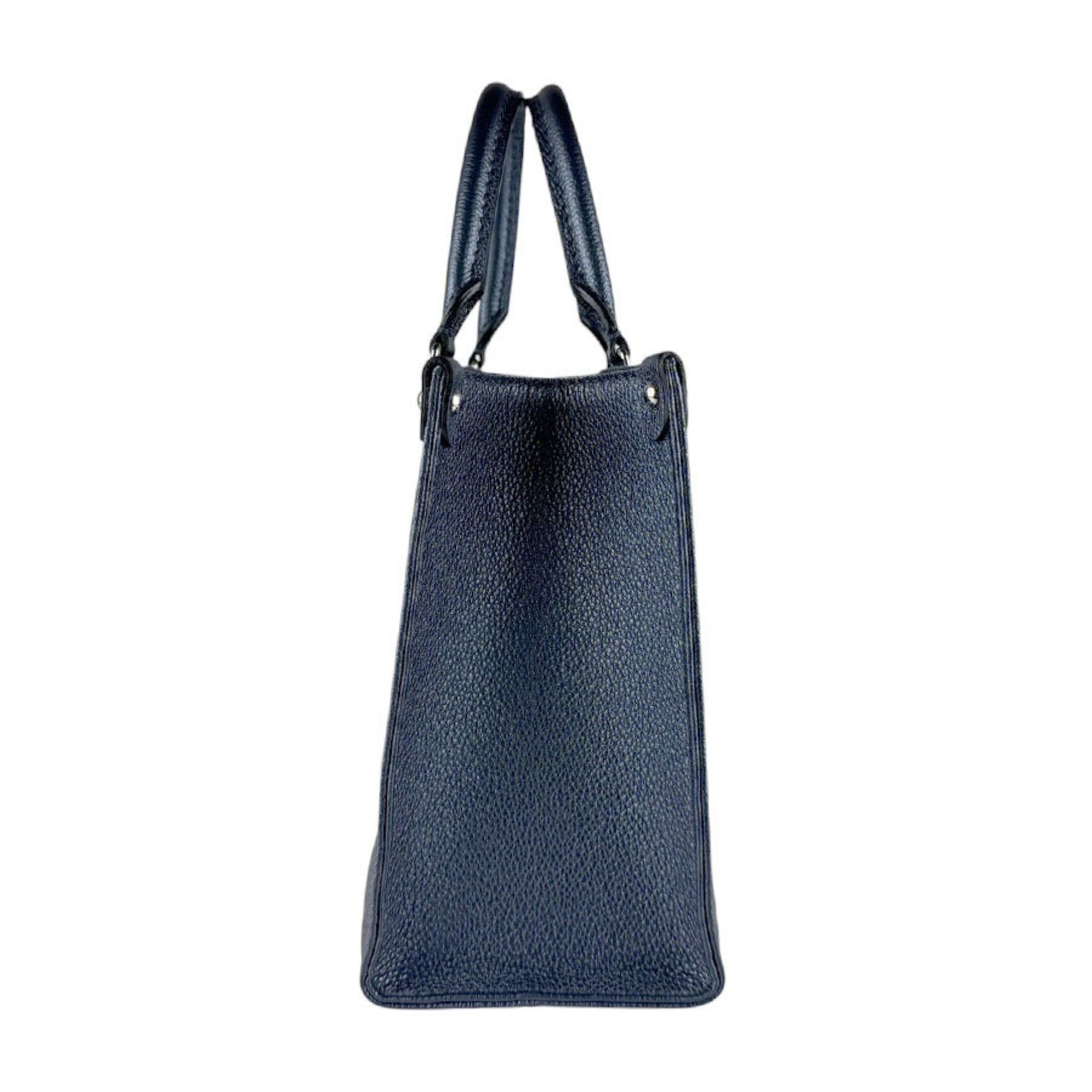 Louis Vuitton Louis Vuitton Handbag Shoulder Bag Monogram Empreinte OnTheGo PM Metallic Blue Women's M58956 z9673 Size ONE SIZE - 2 Thumbnail