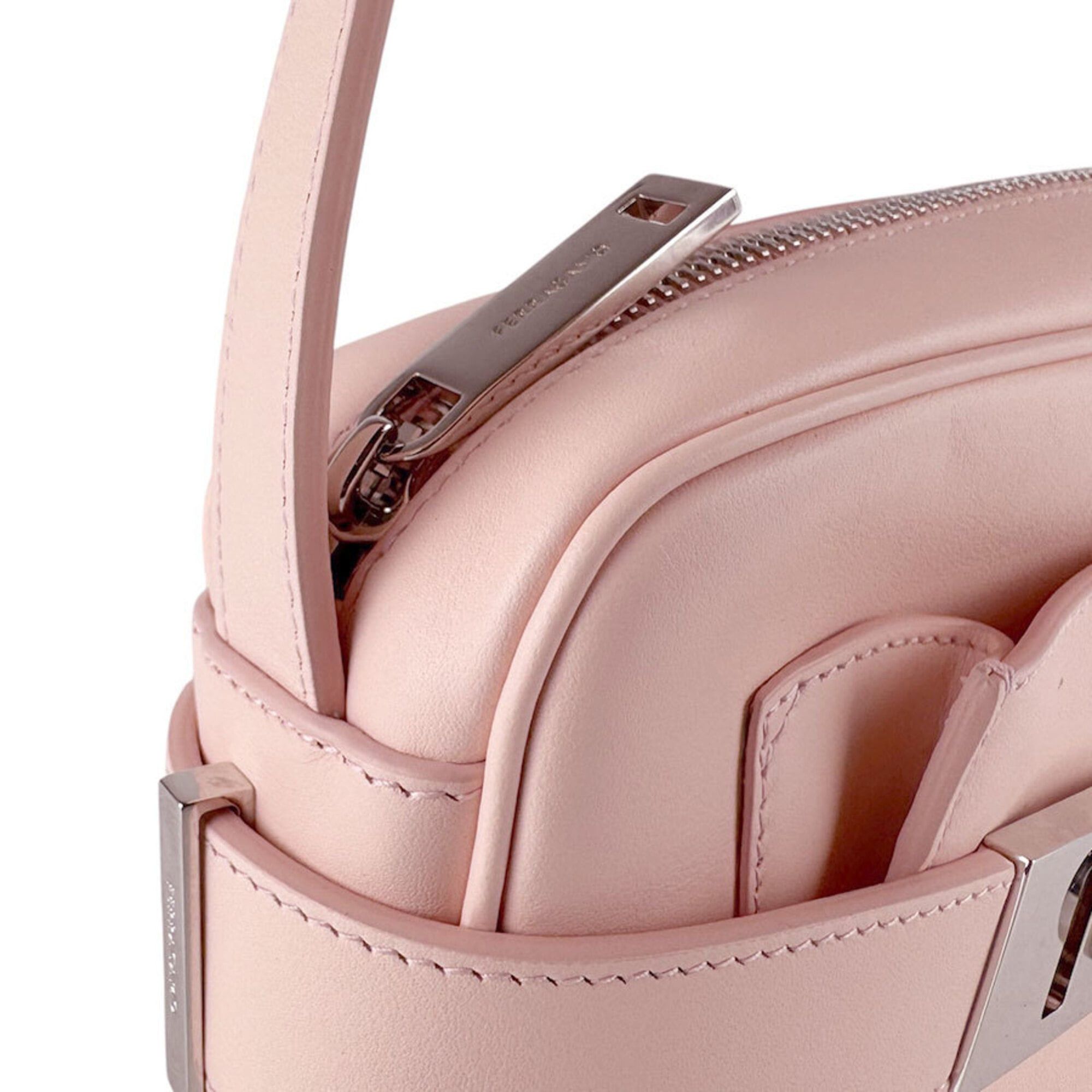 Salvatore Ferragamo Salvatore Ferragamo shoulder bag, Gancini design, leather, pink, women's, z9681 Size ONE SIZE - 6 Thumbnail
