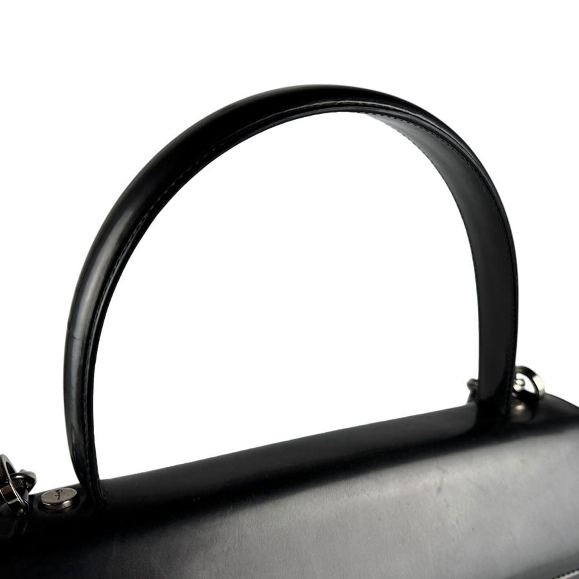 Salvatore Ferragamo Salvatore Ferragamo handbag/shoulder bag, patent leather, green, women's, z9654 Size ONE SIZE - 10 Thumbnail