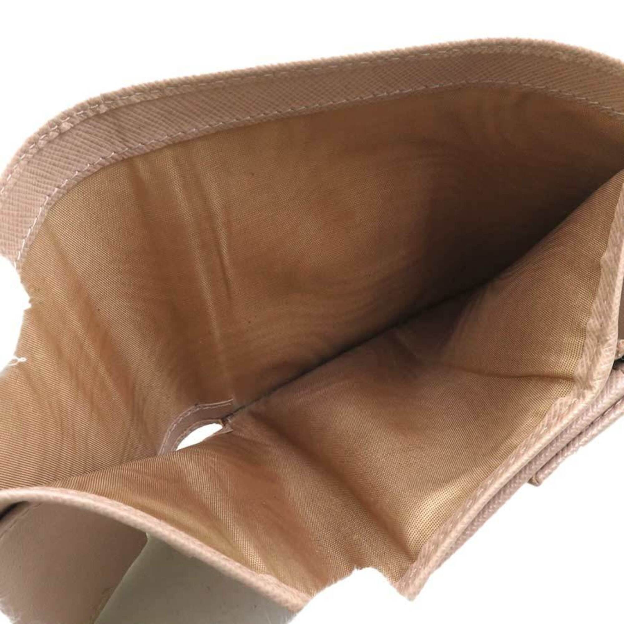 Other Prada Tri-fold Wallet Leather Beige Women's r11178a Size ONE SIZE - 6 Thumbnail
