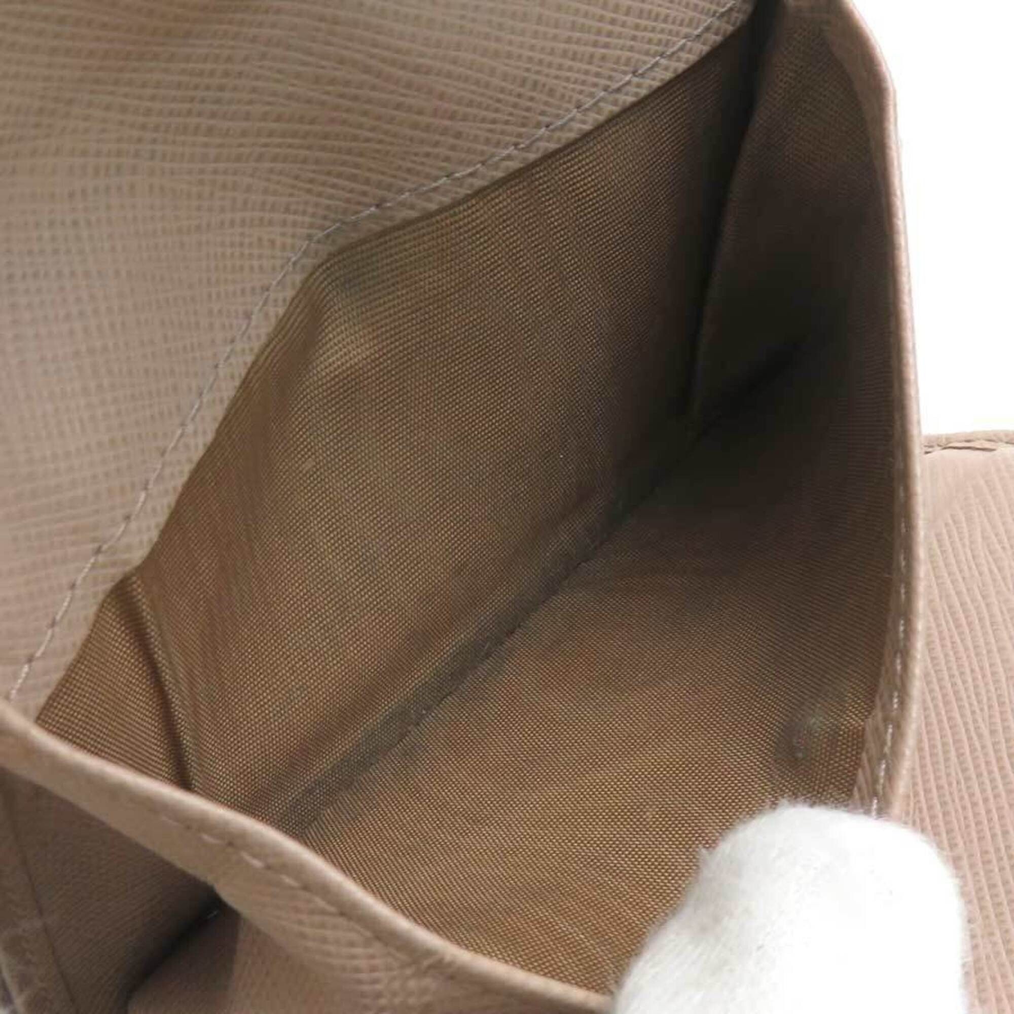 Other Prada Tri-fold Wallet Leather Beige Women's r11178a Size ONE SIZE - 7 Thumbnail