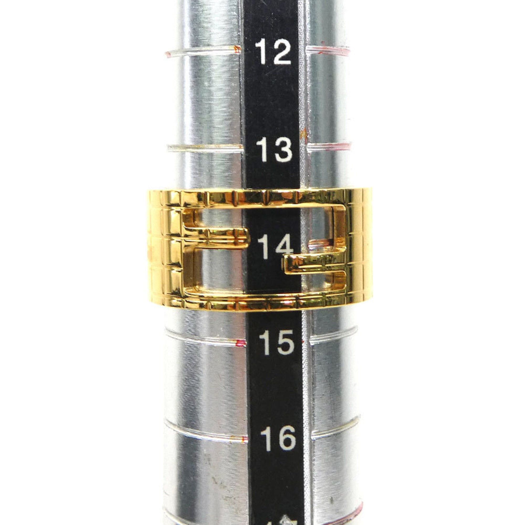 Fendi Fendi ring, metal, gold, for men and women, size 1, r11182 Size ONE SIZE - 8 Thumbnail