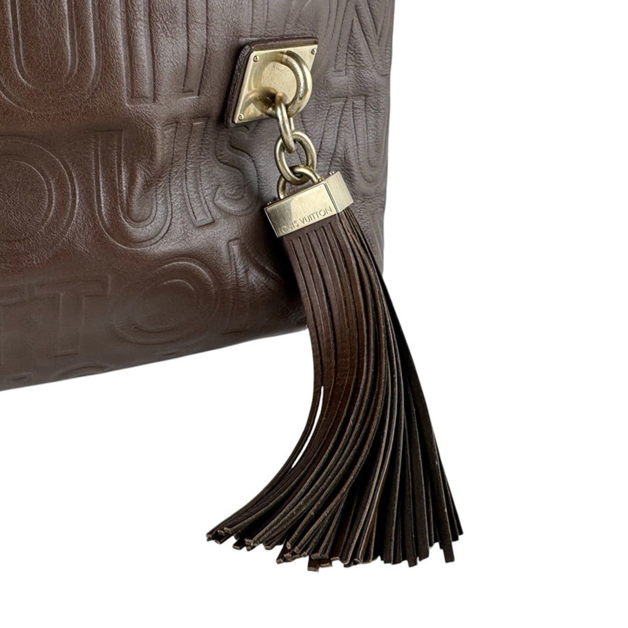 Louis Vuitton Louis Vuitton Shoulder Bag Paris Souple Wish Leather Brown Women's M95830 z9687 Size ONE SIZE - 11 Thumbnail