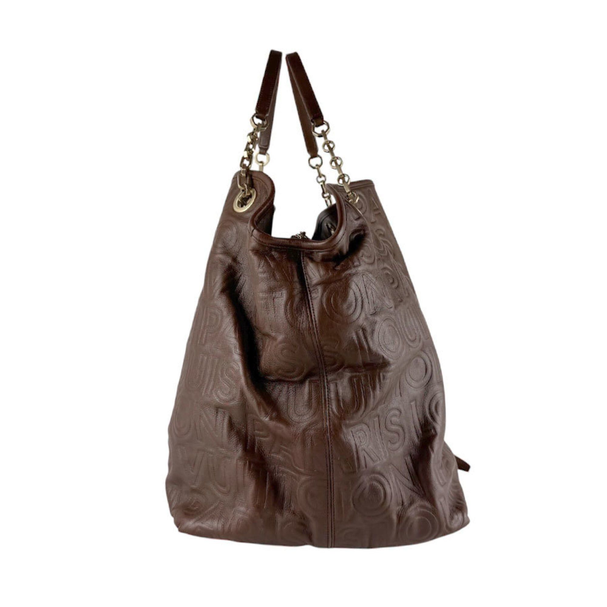 Louis Vuitton Louis Vuitton Shoulder Bag Paris Souple Wish Leather Brown Women's M95830 z9687 Size ONE SIZE - 2 Thumbnail