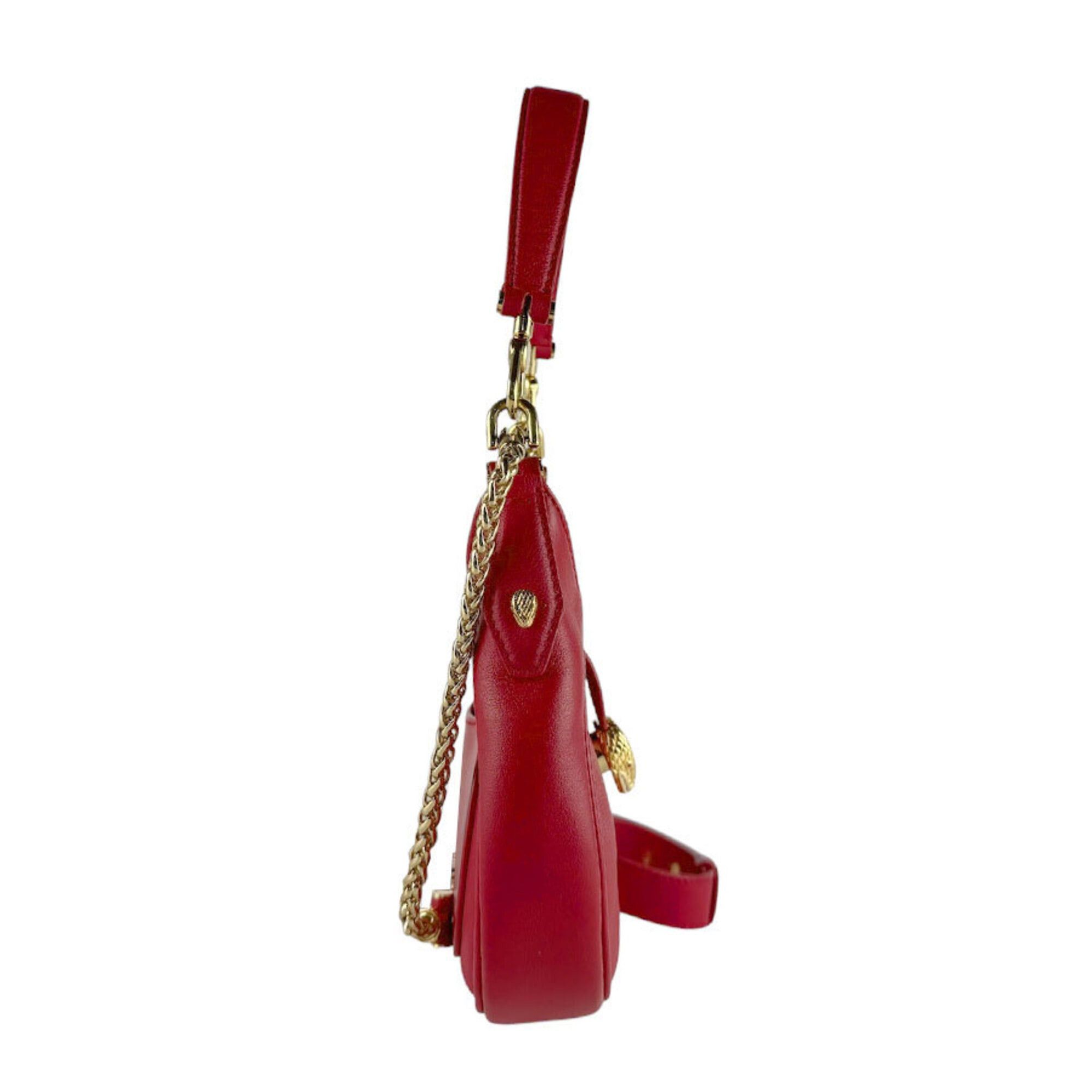 Bvlgari Bulgari BVLGARI Shoulder Bag Handbag Serpenti Forever Leather Red Women's z9690 Size ONE SIZE - 2 Thumbnail