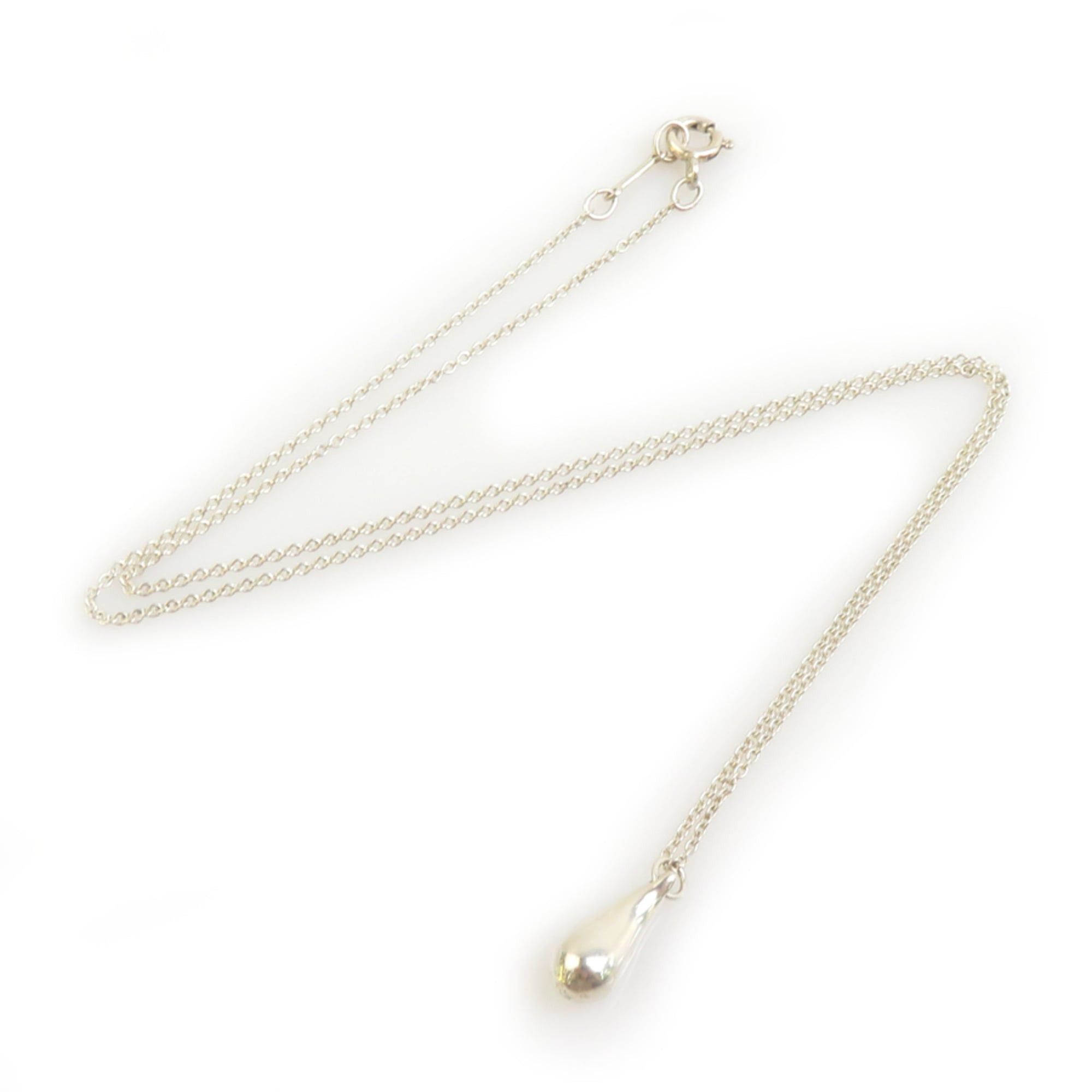 Tiffany & Co. Tiffany & Co. Teardrop Necklace, Sterling Silver 925, Women's, r11187a Size ONE SIZE - 2 Thumbnail