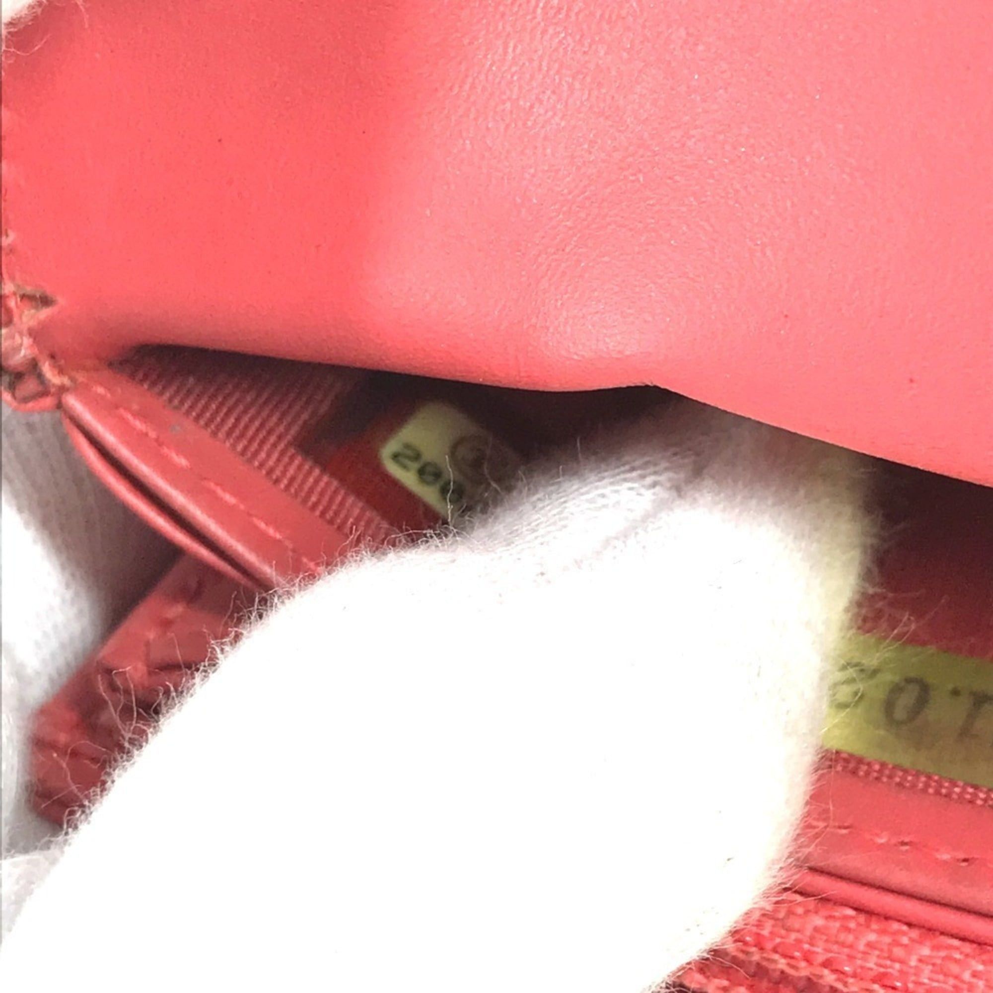 Chanel CHANEL CC Coco Mark Logo Long Wallet, Flap Closure, Caviar Leather, Men's & Women's, Red Size ONE SIZE - 14 Thumbnail