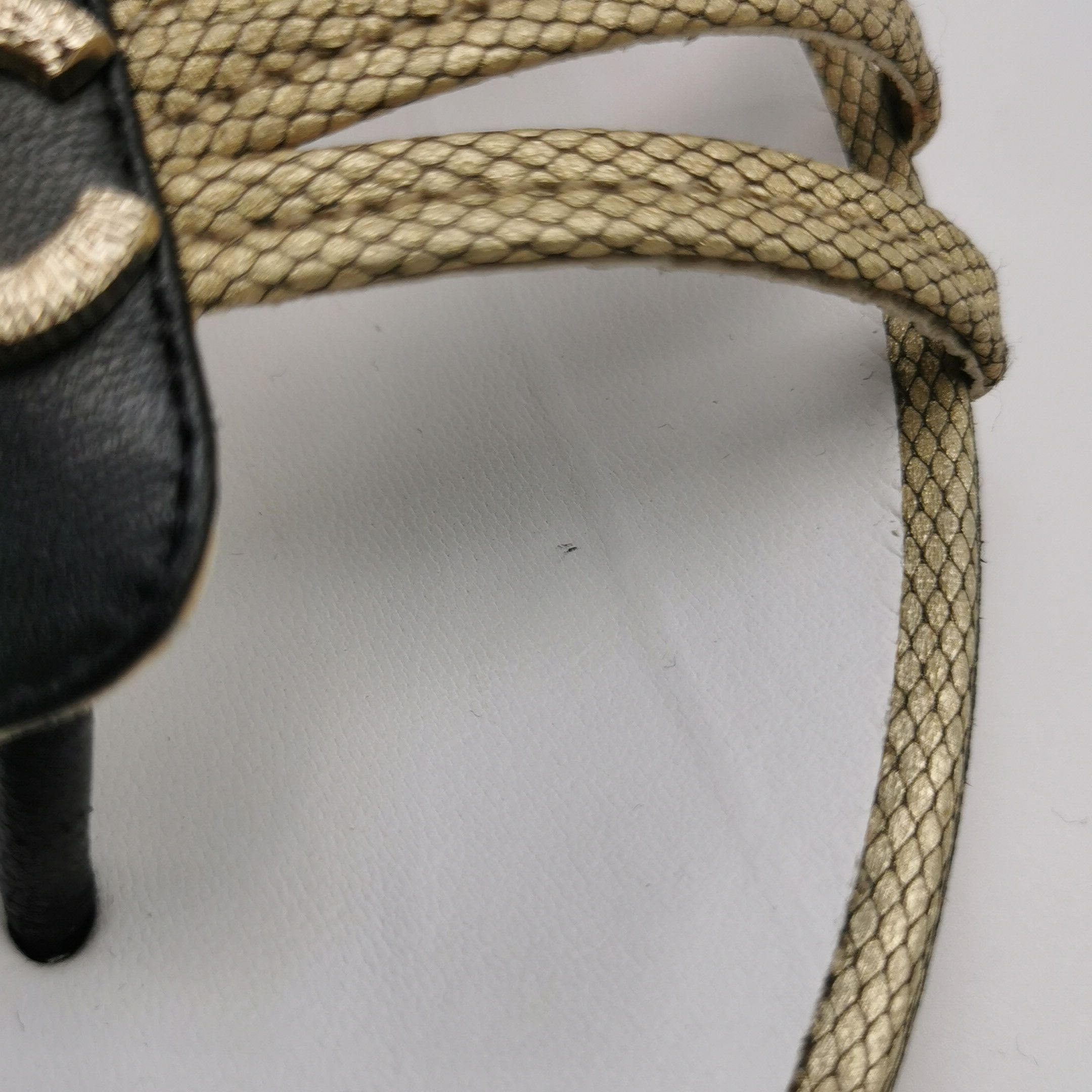 Chanel Chanel Women 7 Sandals Size US 7 / IT 37 - 8 Thumbnail