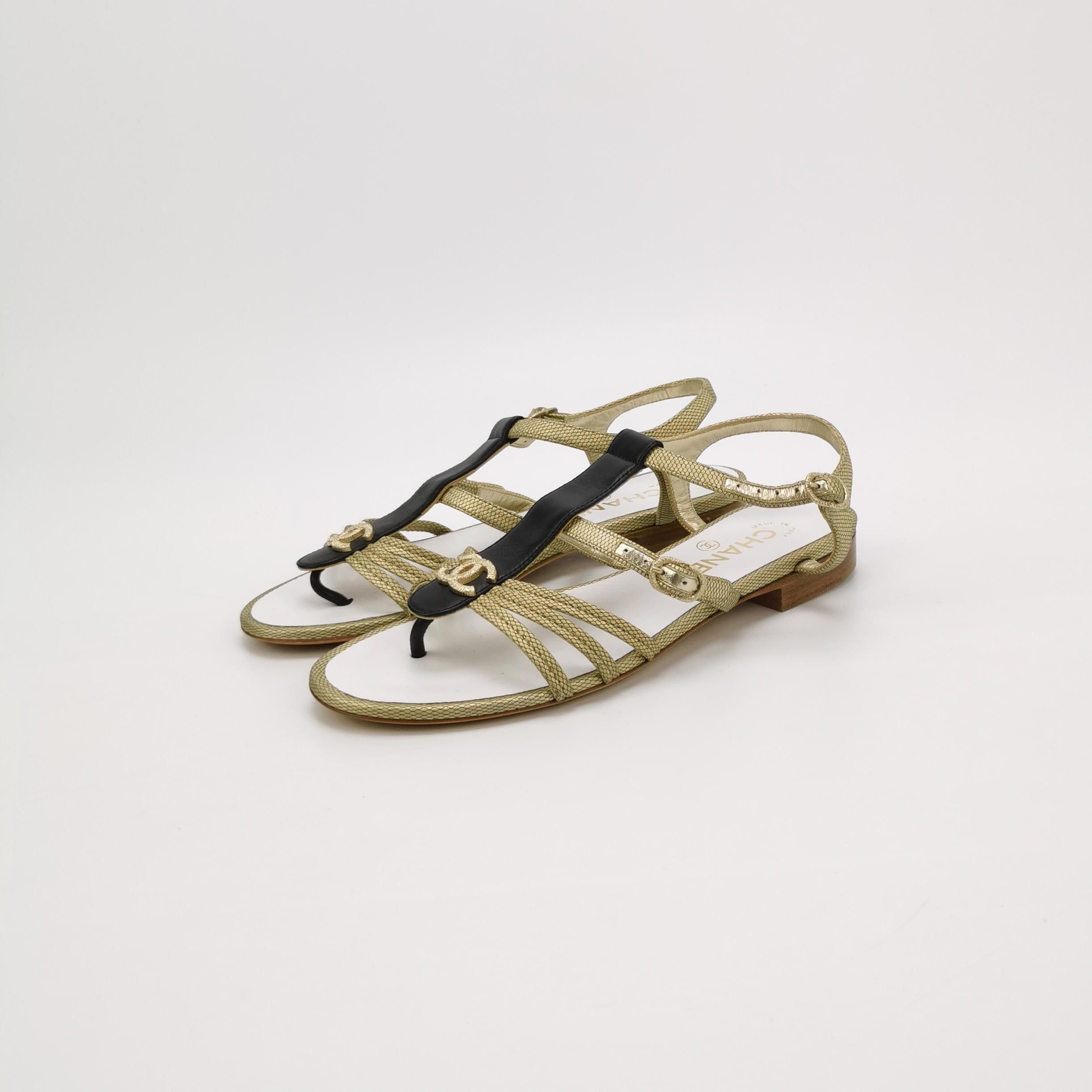 Chanel Chanel Women 7 Sandals Size US 7 / IT 37 - 2 Thumbnail