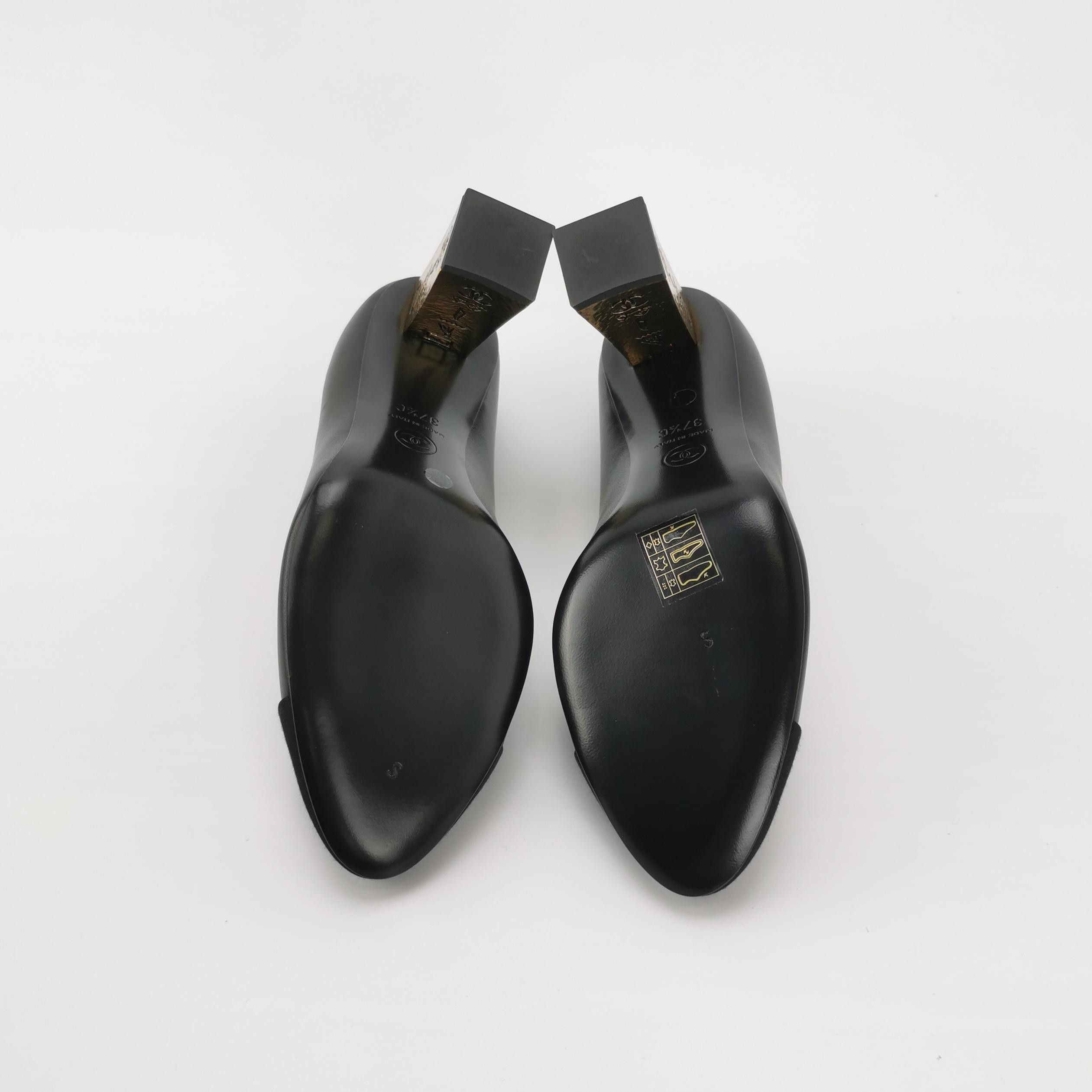 Chanel Chanel Women 7-5 Heels Size US 7.5 / IT 37.5 - 5 Thumbnail