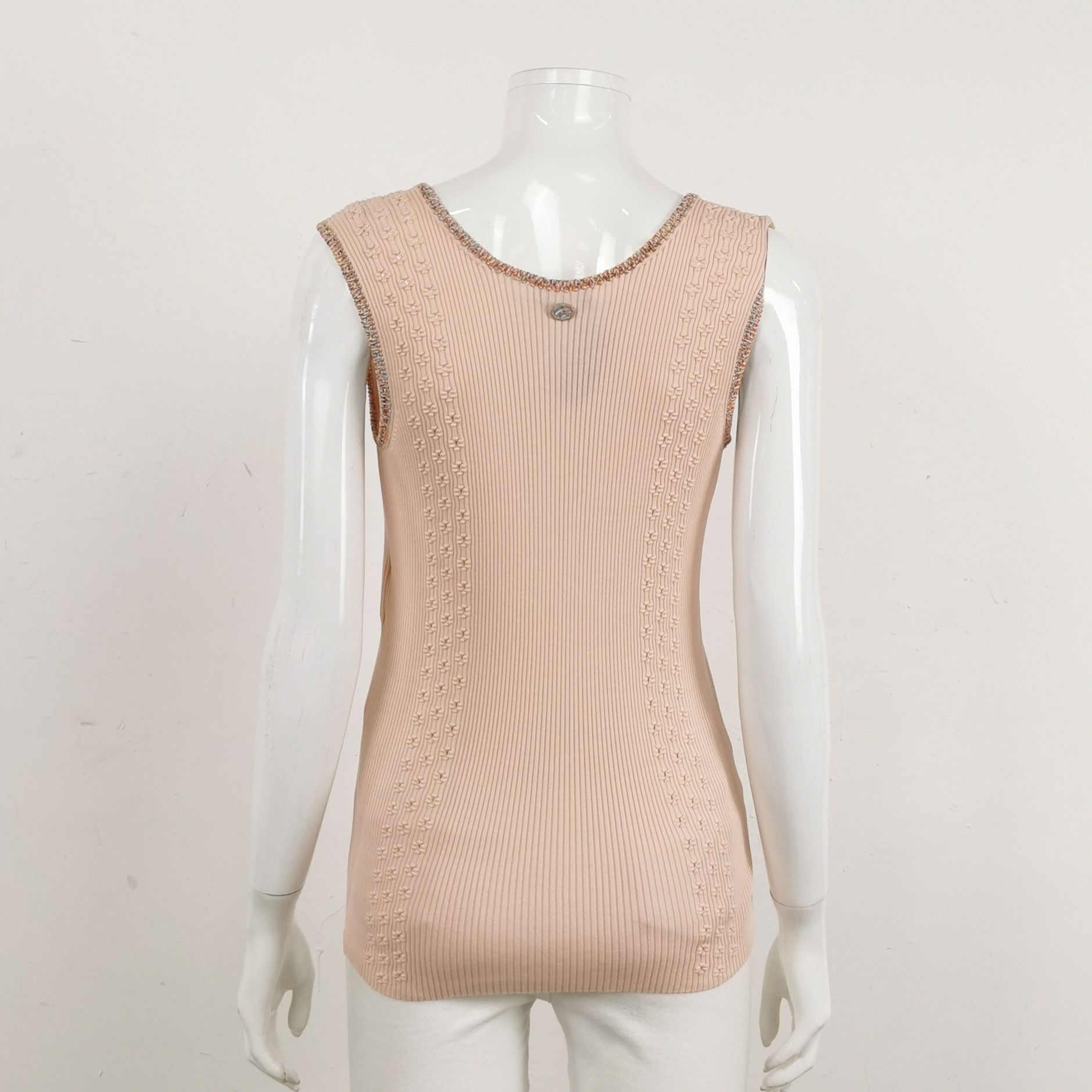 Chanel Chanel Women it_34 Tank Tops Size XXS / US 00 / IT 34 - 2 Thumbnail