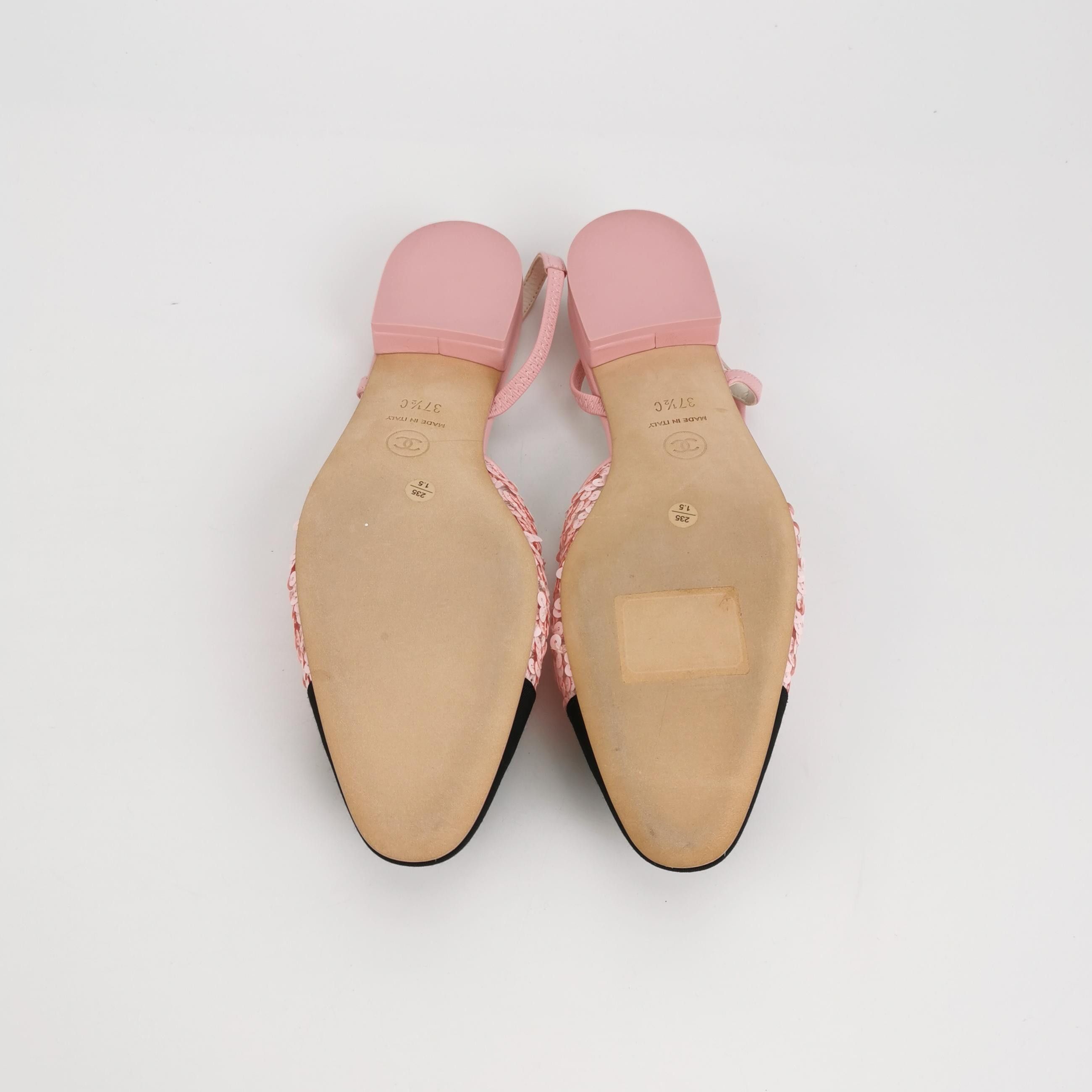 Chanel Chanel Women 7-5 Flats Size US 7.5 / IT 37.5 - 5 Thumbnail