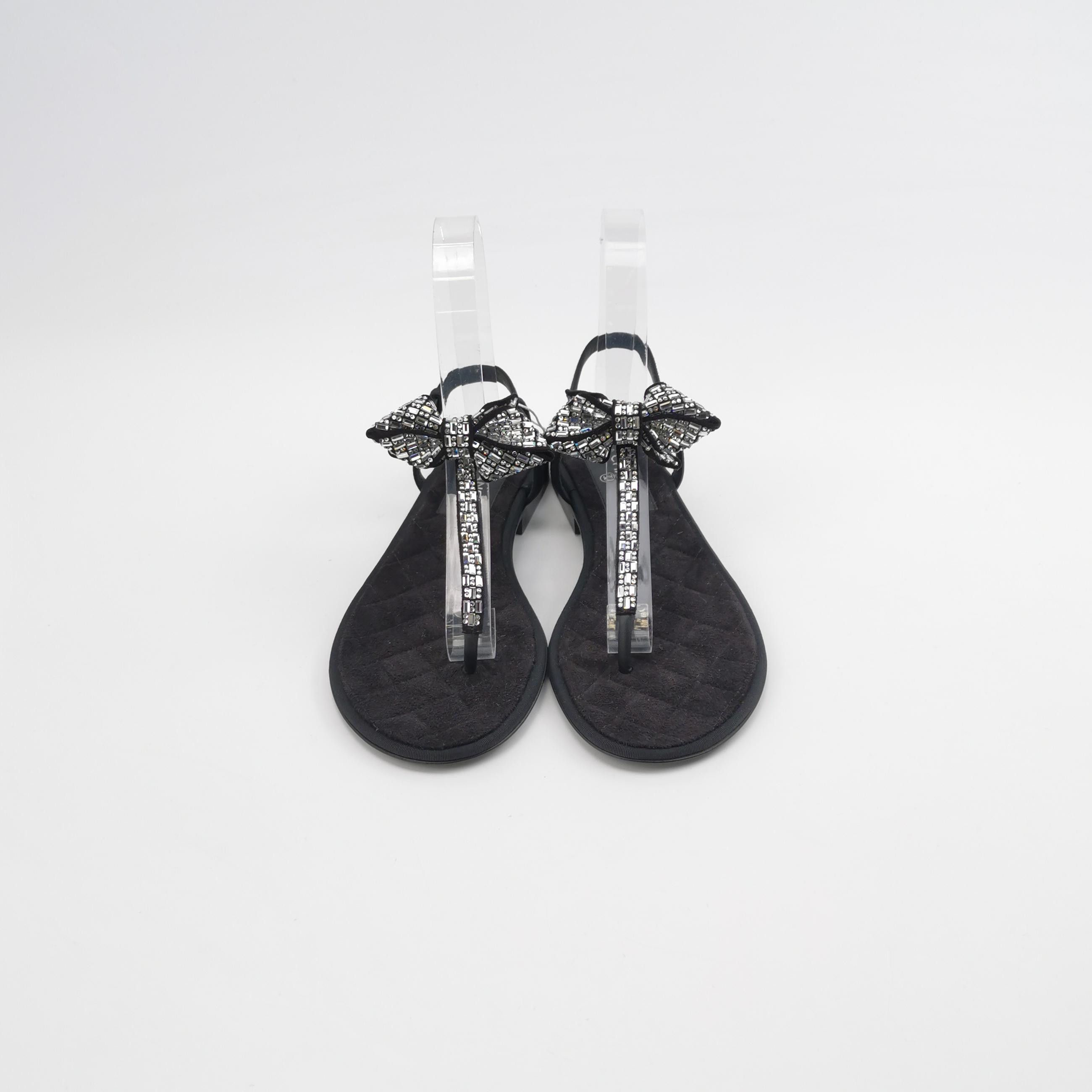 Chanel Chanel Women 5-5 Sandals Size US 5.5 / IT 35.5 - 3 Thumbnail