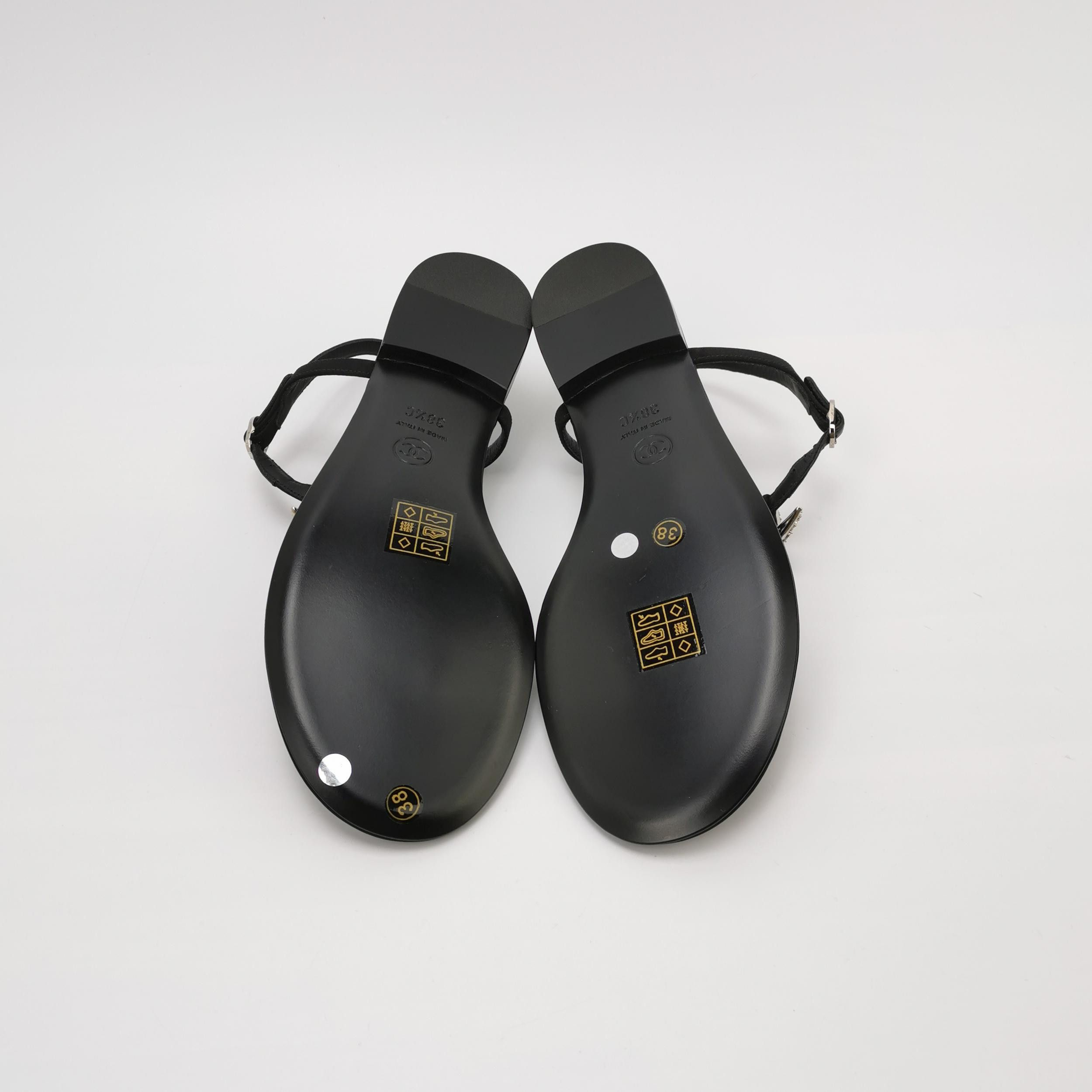 Chanel Chanel Women 8-5 Sandals Size US 8.5 / IT 38.5 - 5 Thumbnail