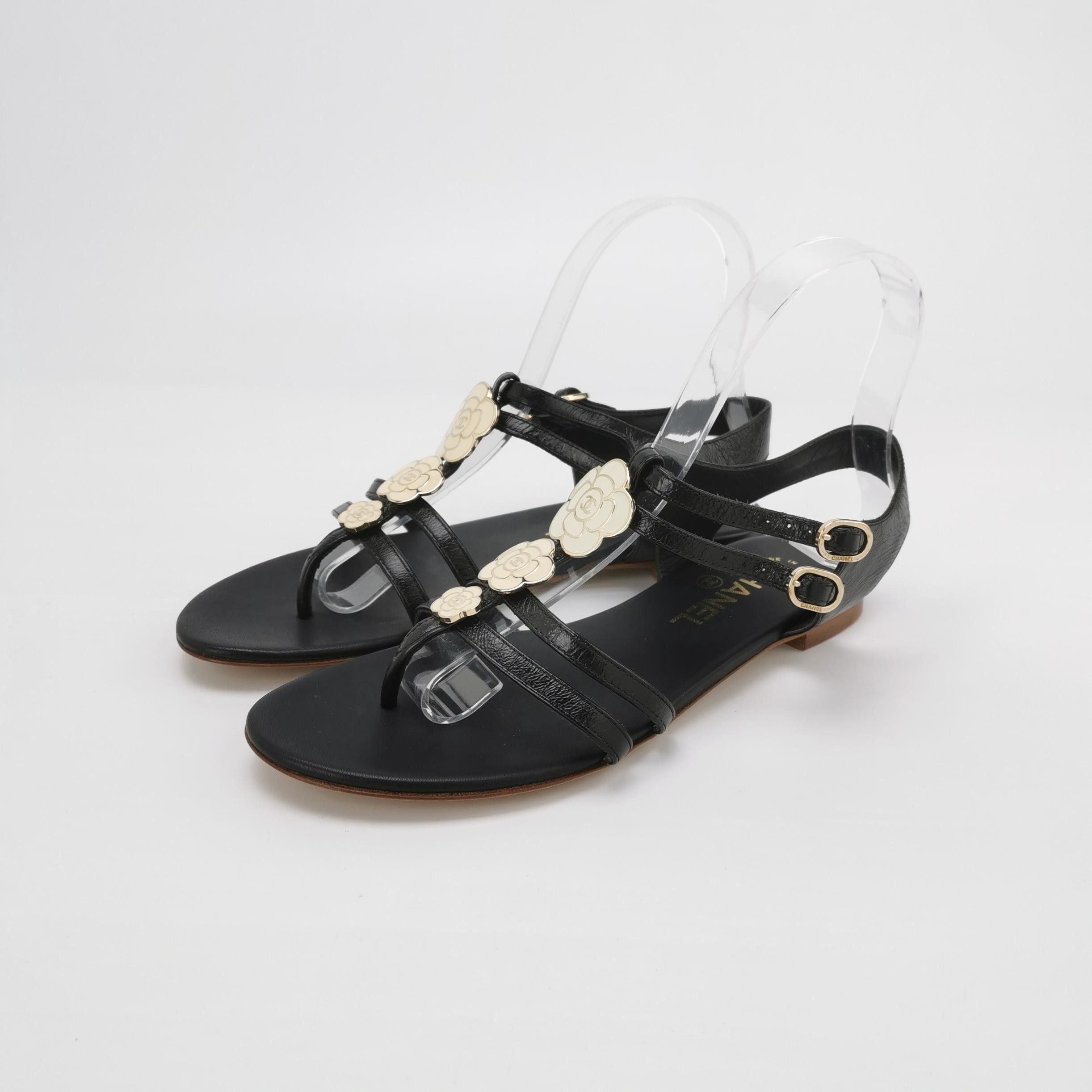 Chanel Chanel Women 6 Sandals Size US 6 / IT 36 - 2 Thumbnail