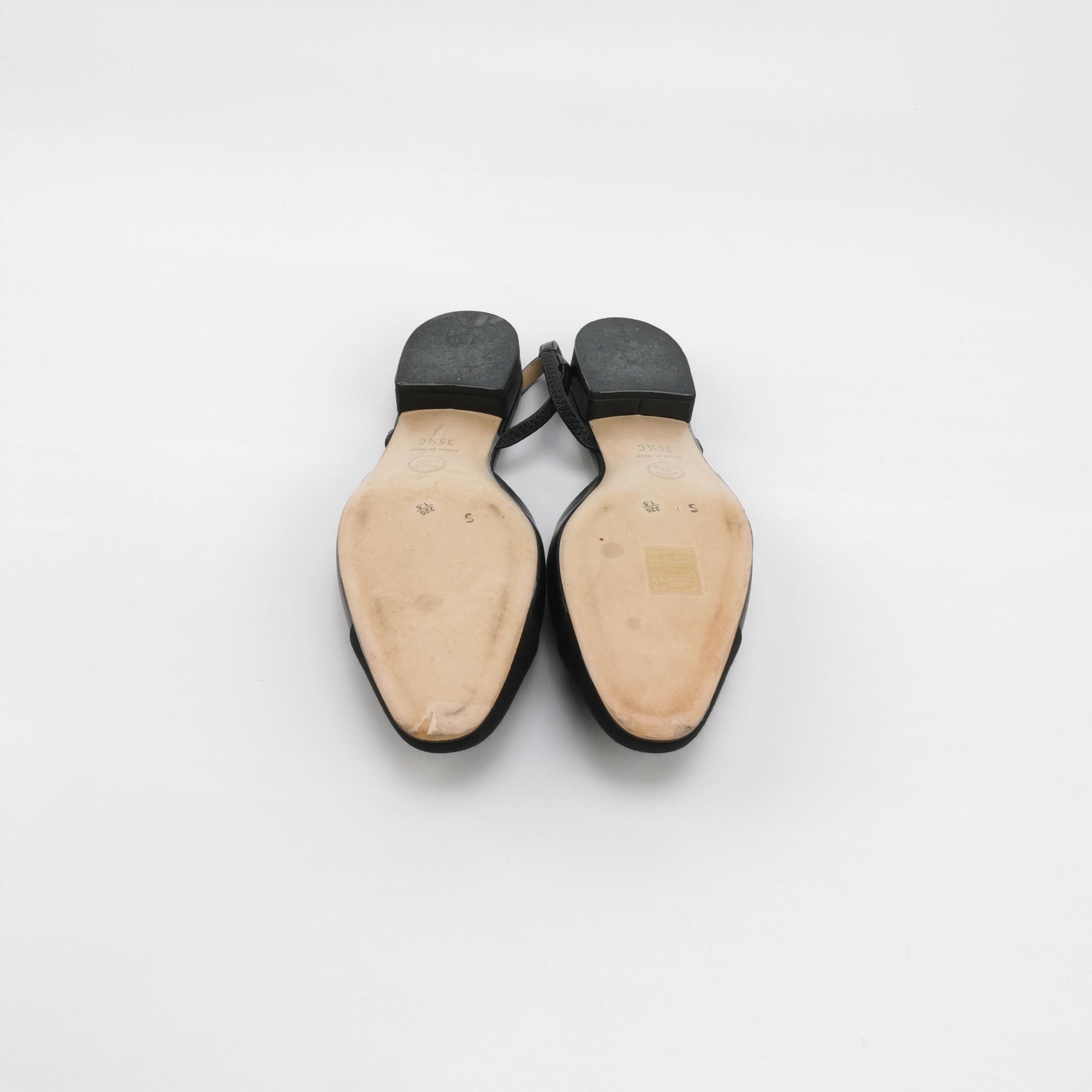 Chanel Chanel Women 5-5 Flats Size US 5.5 / IT 35.5 - 5 Thumbnail