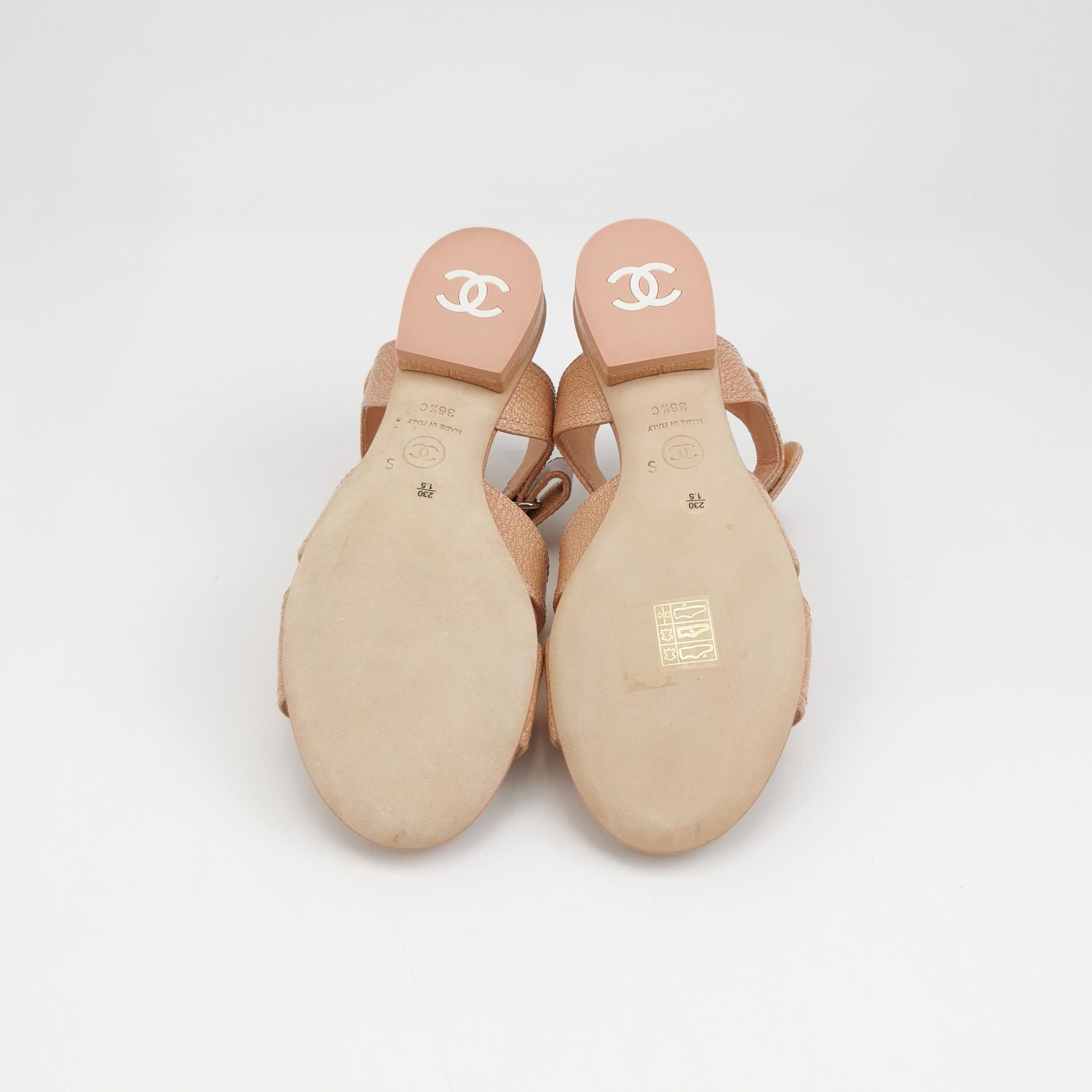 Chanel Chanel Women 6-5 Sandals Size US 6.5 / IT 36.5 - 5 Thumbnail