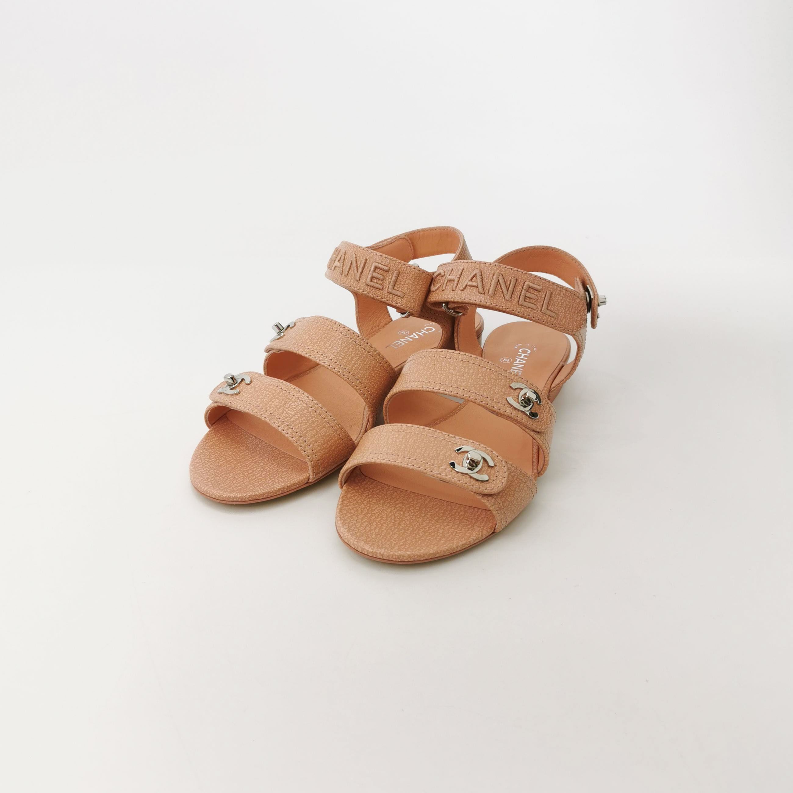 Chanel Chanel Women 6-5 Sandals Size US 6.5 / IT 36.5 - 2 Thumbnail
