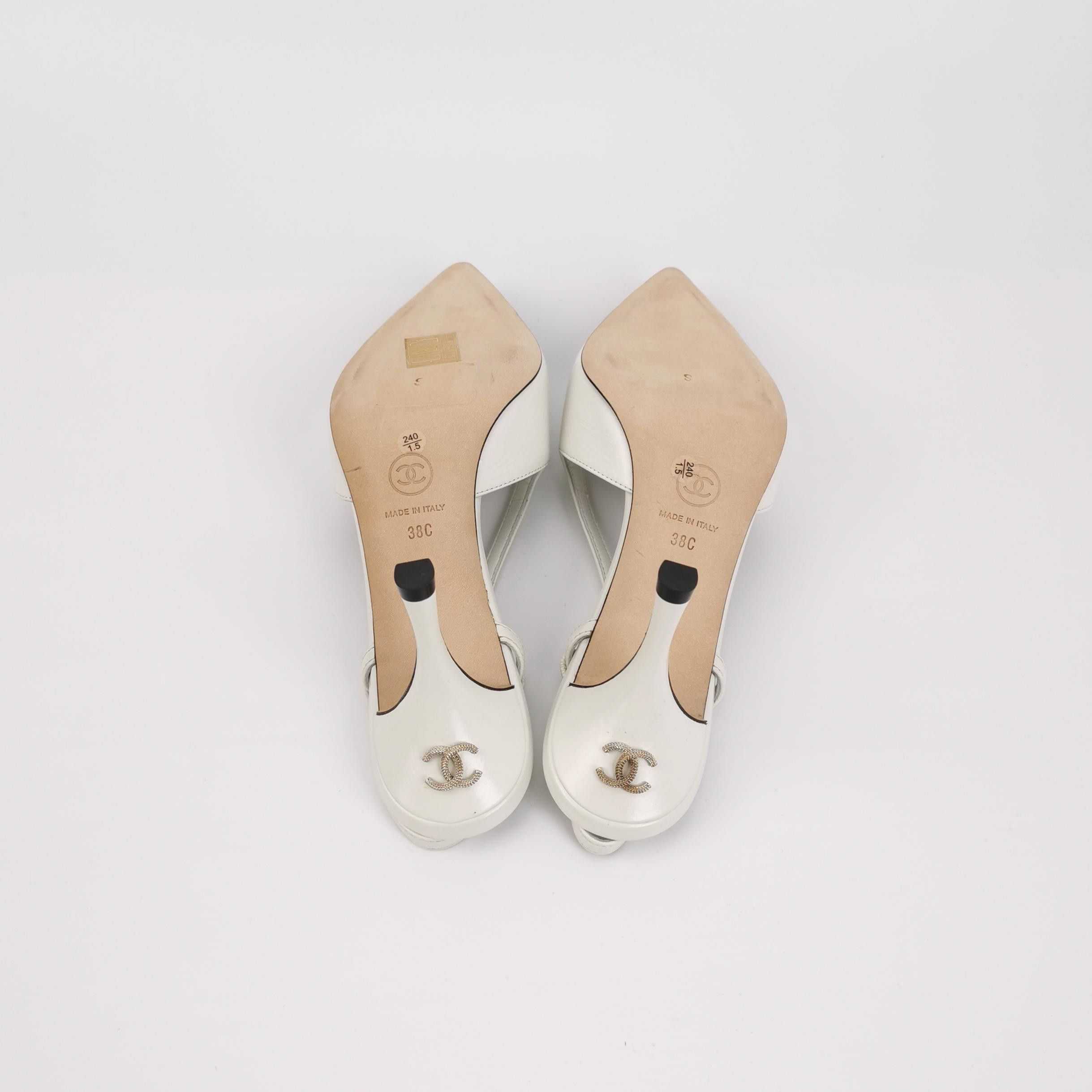 Chanel Chanel Women 8 Heels Size US 8 / IT 38 - 5 Thumbnail