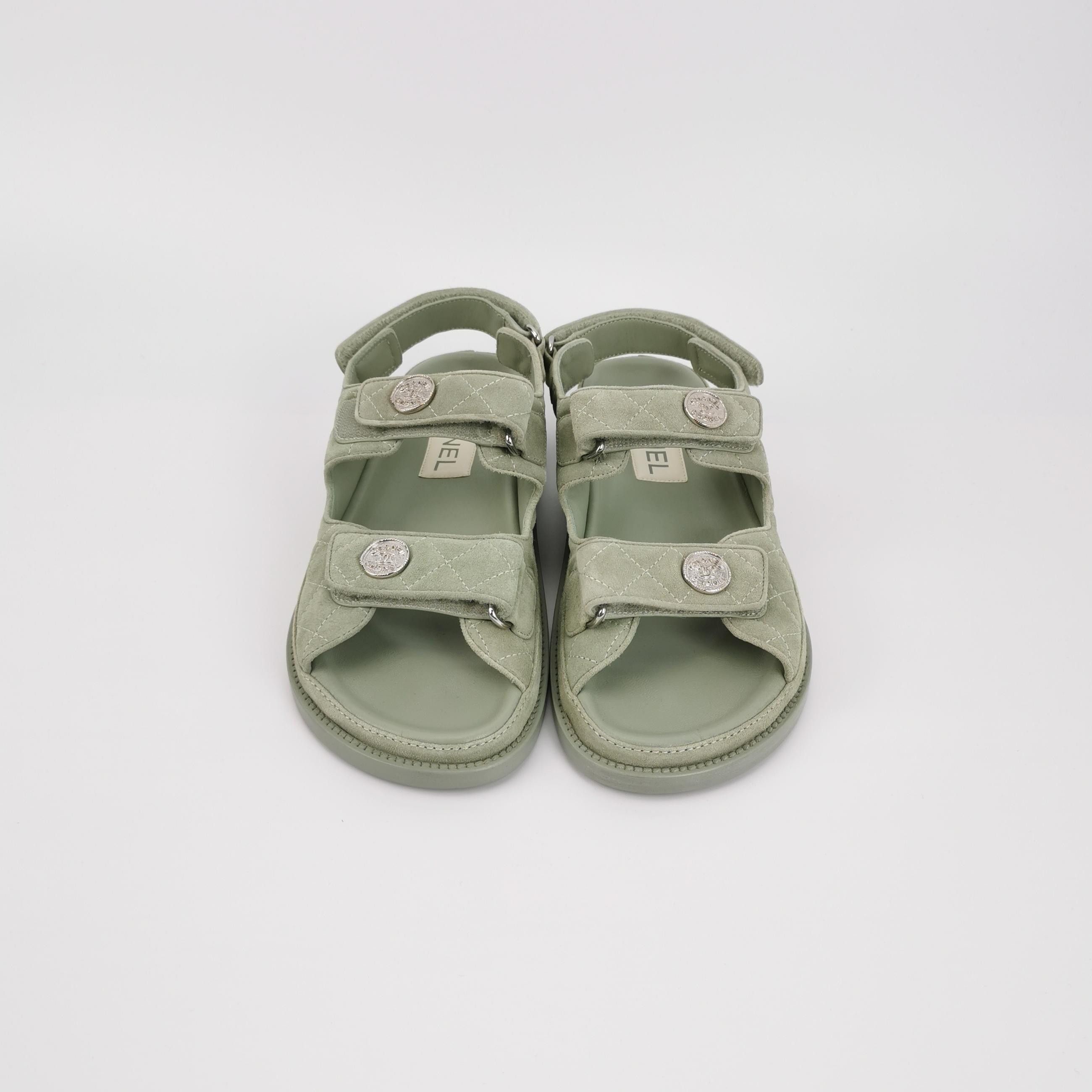 Chanel Chanel Women 7-5 Sandals Size US 7.5 / IT 37.5 - 3 Thumbnail