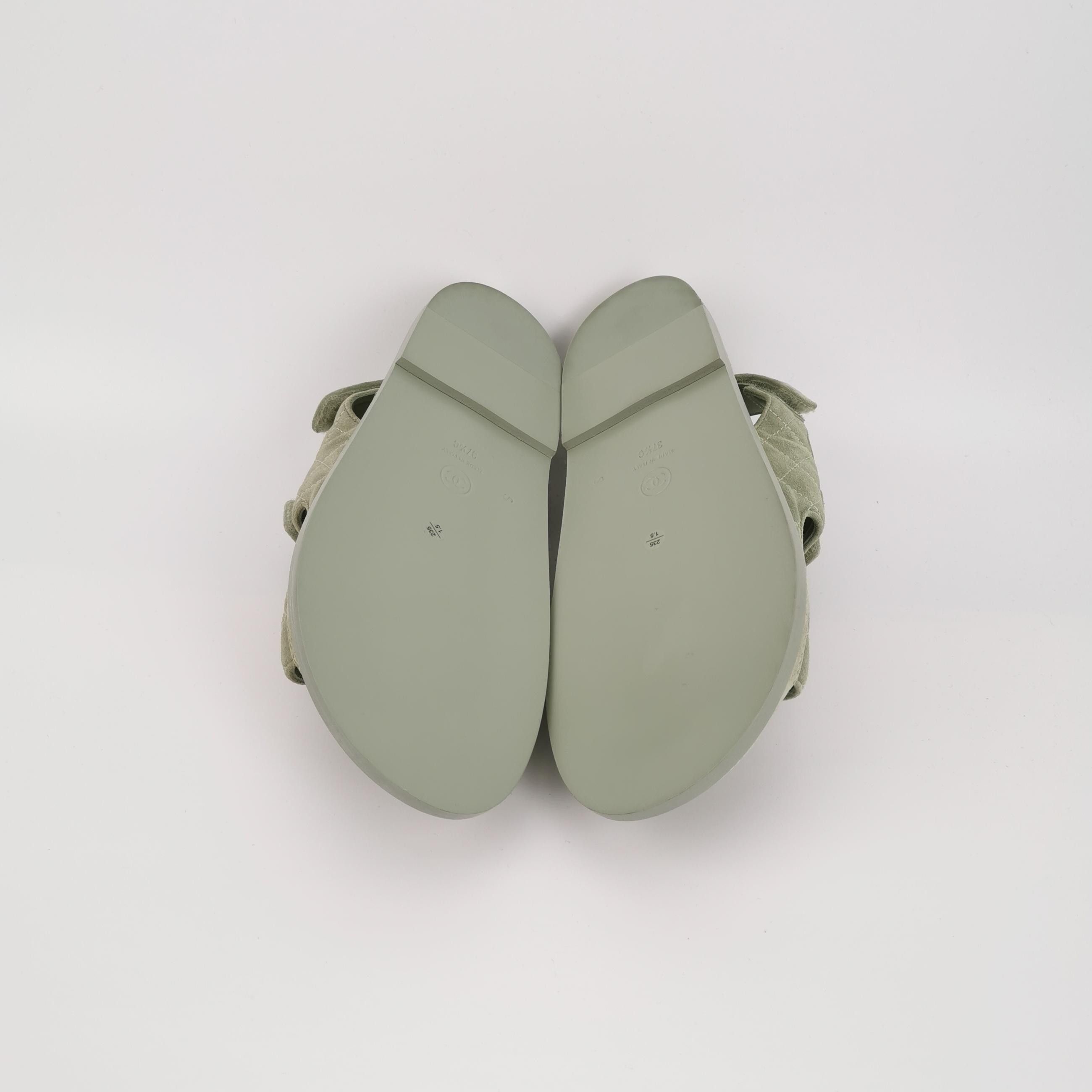 Chanel Chanel Women 7-5 Sandals Size US 7.5 / IT 37.5 - 5 Thumbnail