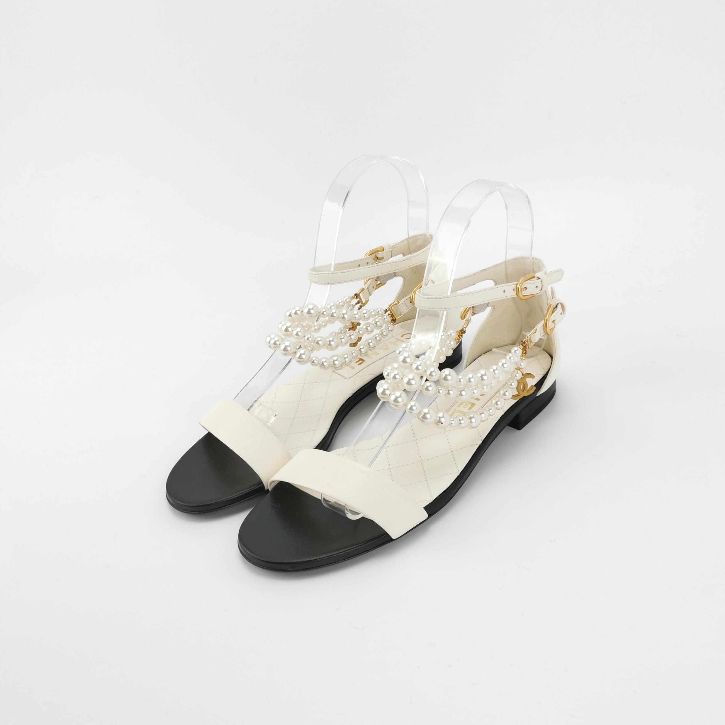 Chanel Chanel Women 6-5 Sandals Size US 6.5 / IT 36.5 - 2 Thumbnail