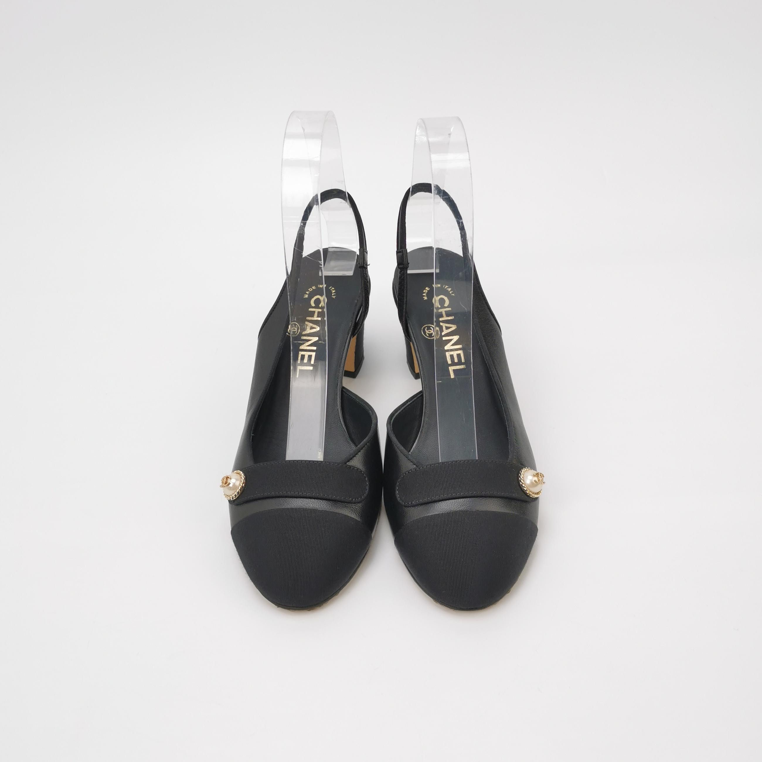 Chanel Chanel Women 6-5 Heels Size US 6.5 / IT 36.5 - 3 Thumbnail
