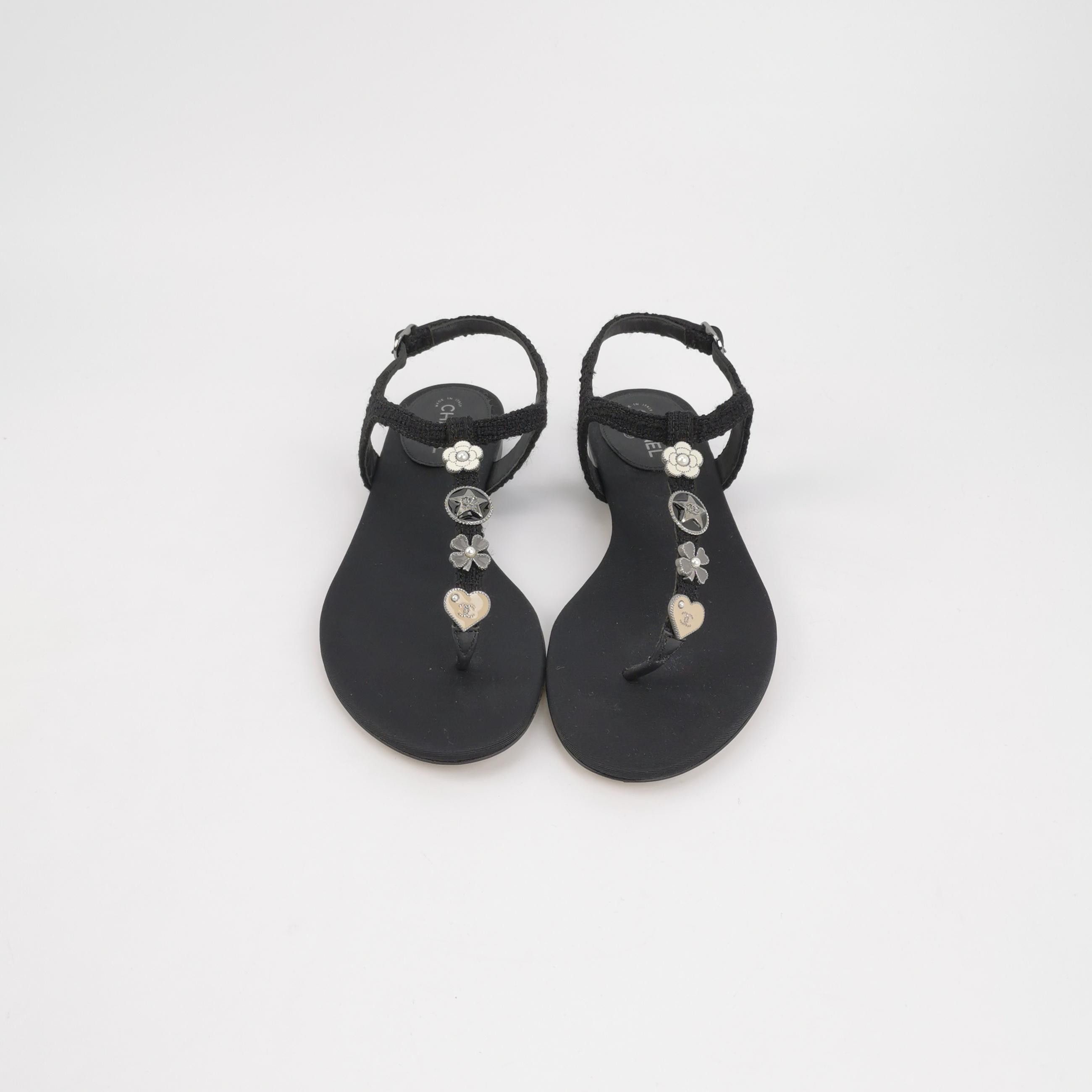 Chanel Chanel Women 7 Sandals Size US 7 / IT 37 - 3 Thumbnail