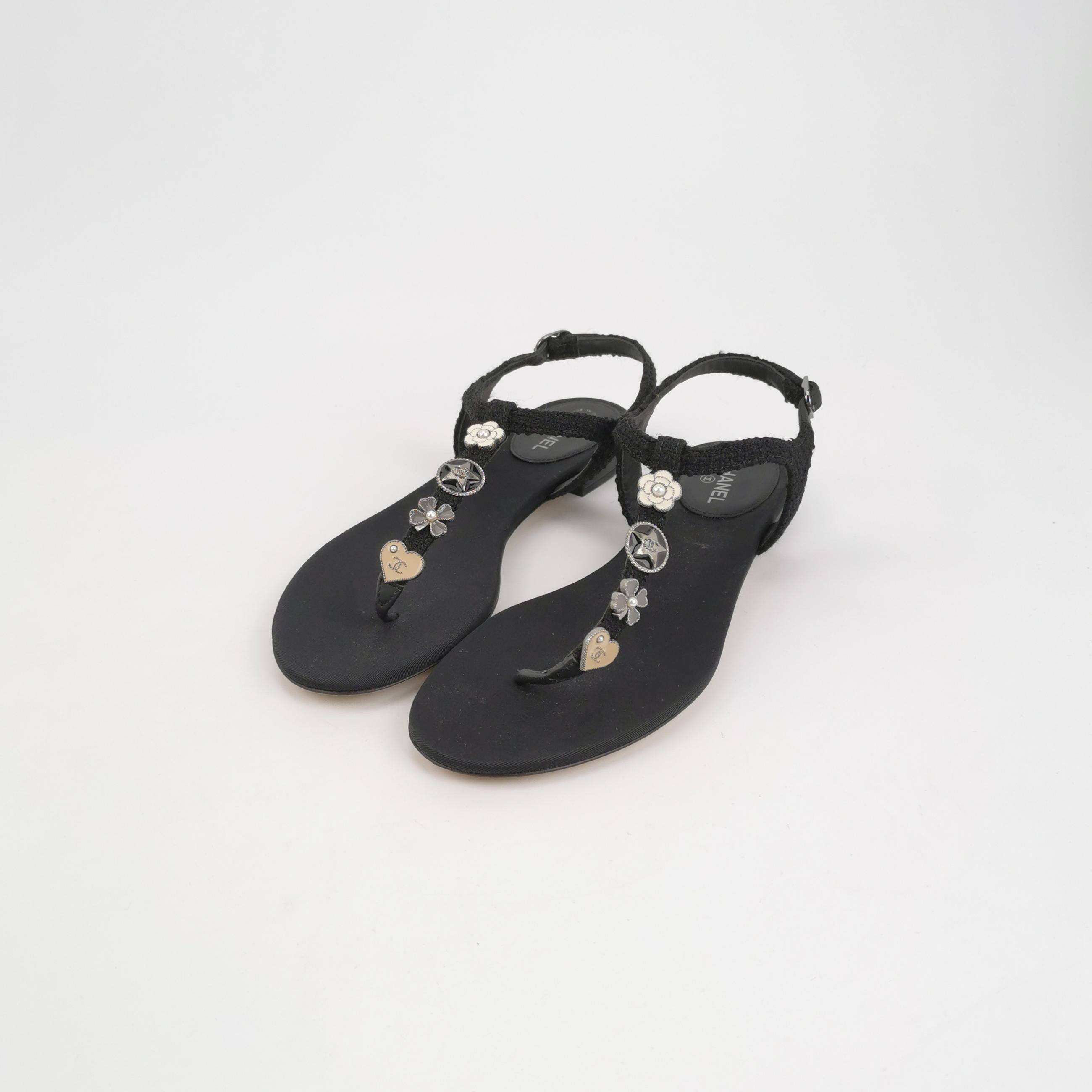 Chanel Chanel Women 7 Sandals Size US 7 / IT 37 - 2 Thumbnail
