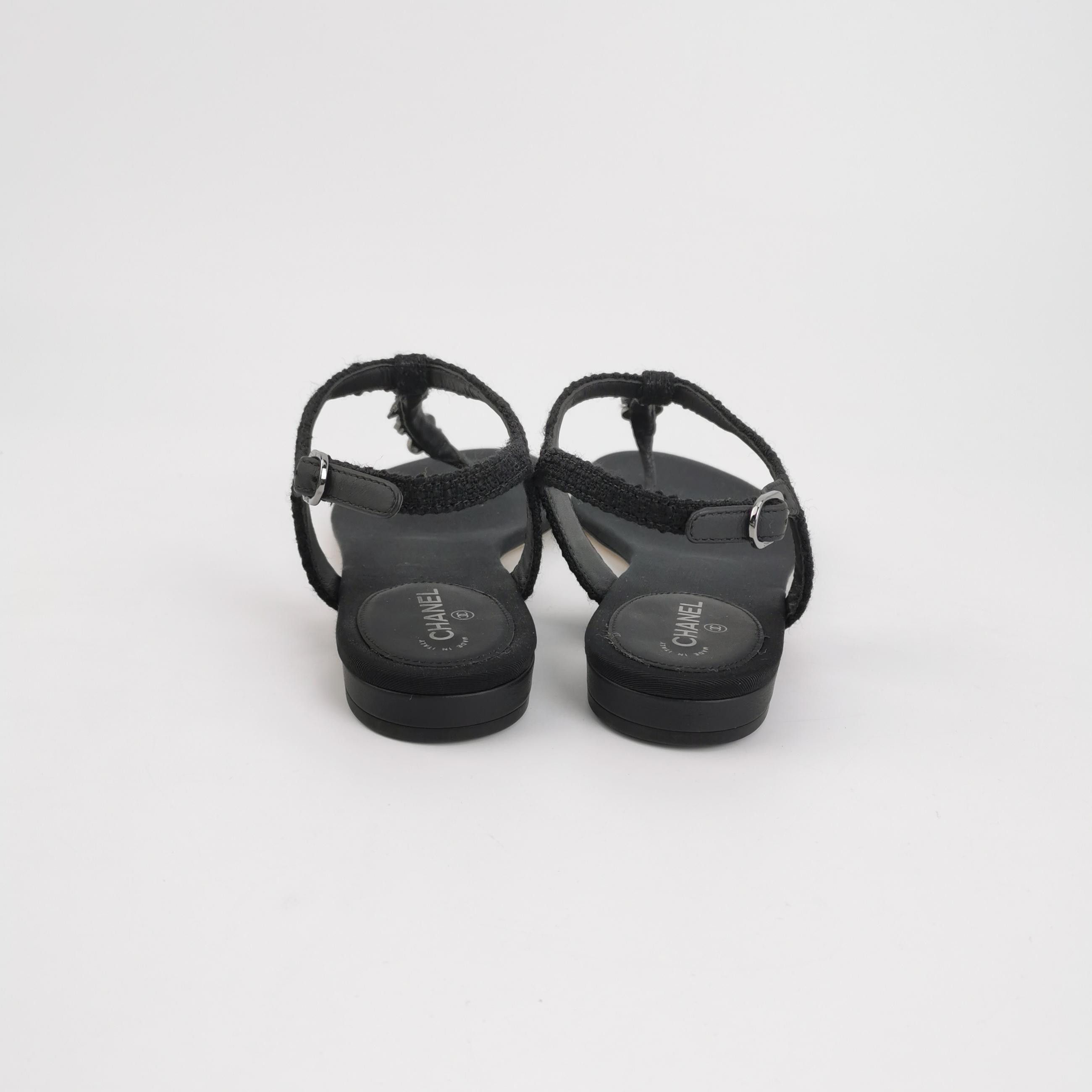 Chanel Chanel Women 7 Sandals Size US 7 / IT 37 - 4 Thumbnail