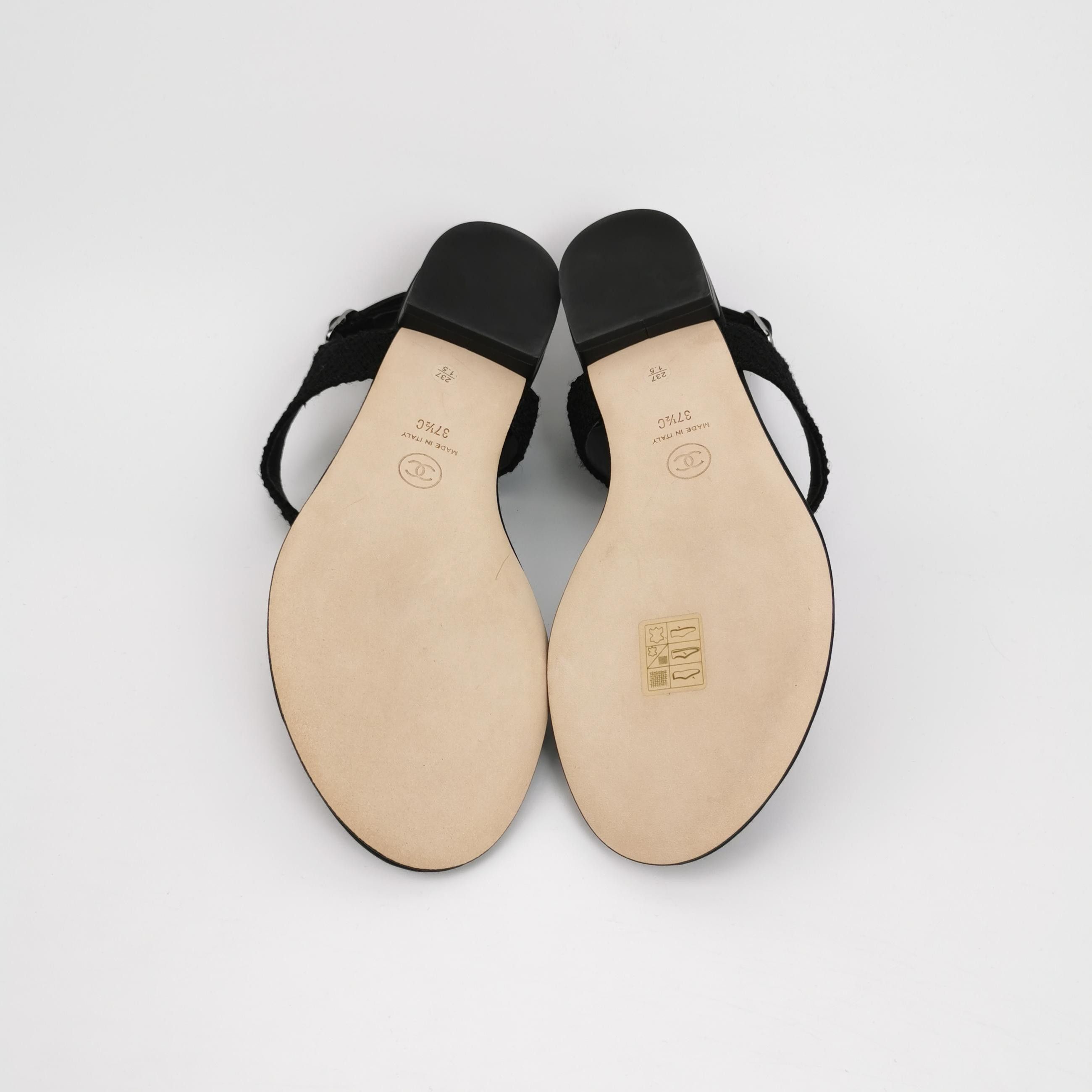 Chanel Chanel Women 7 Sandals Size US 7 / IT 37 - 5 Thumbnail