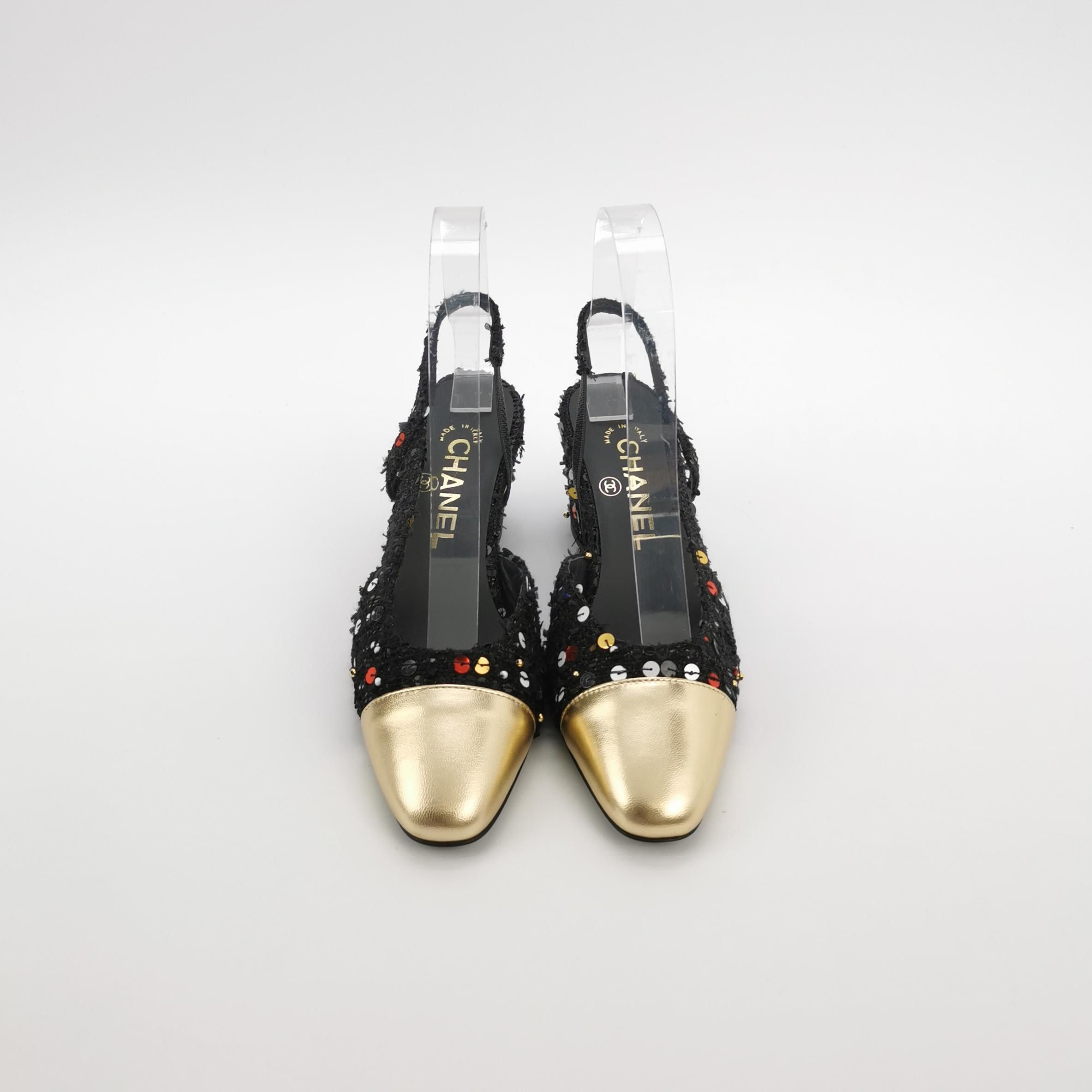 Chanel Chanel Women 5-5 Flats Size US 5.5 / IT 35.5 - 3 Thumbnail