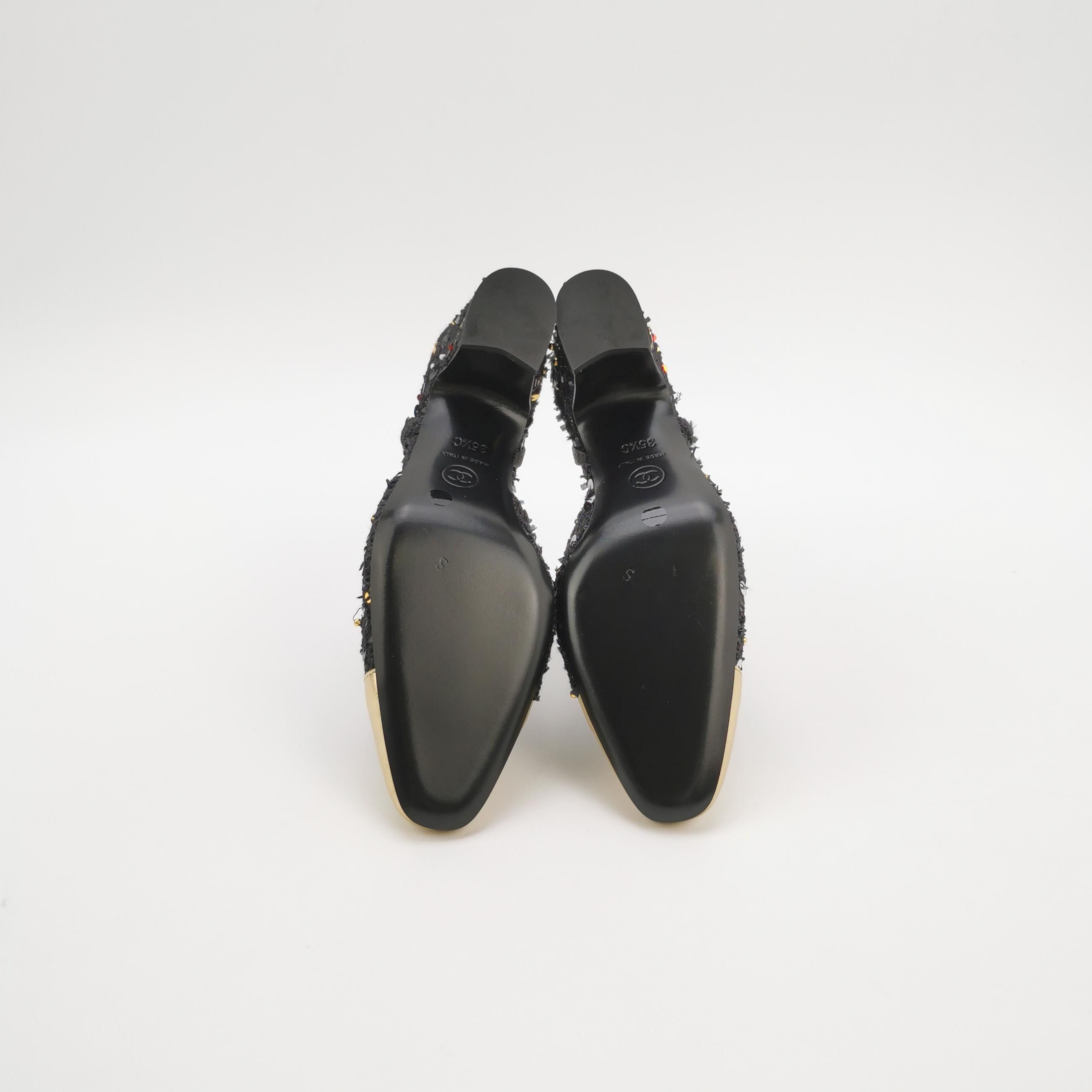 Chanel Chanel Women 5-5 Flats Size US 5.5 / IT 35.5 - 5 Thumbnail