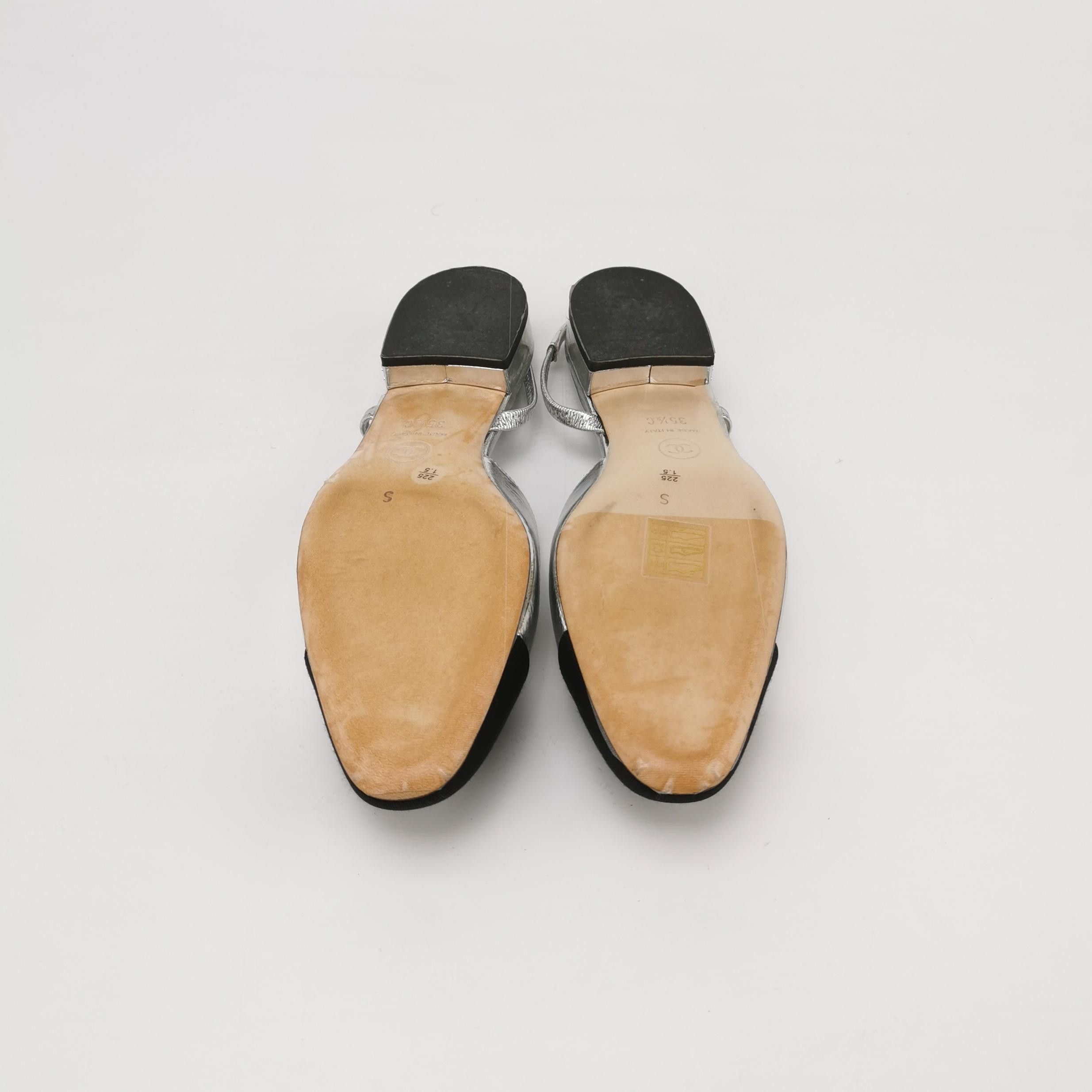 Chanel Chanel Women 5-5 Flats Size US 5.5 / IT 35.5 - 5 Thumbnail