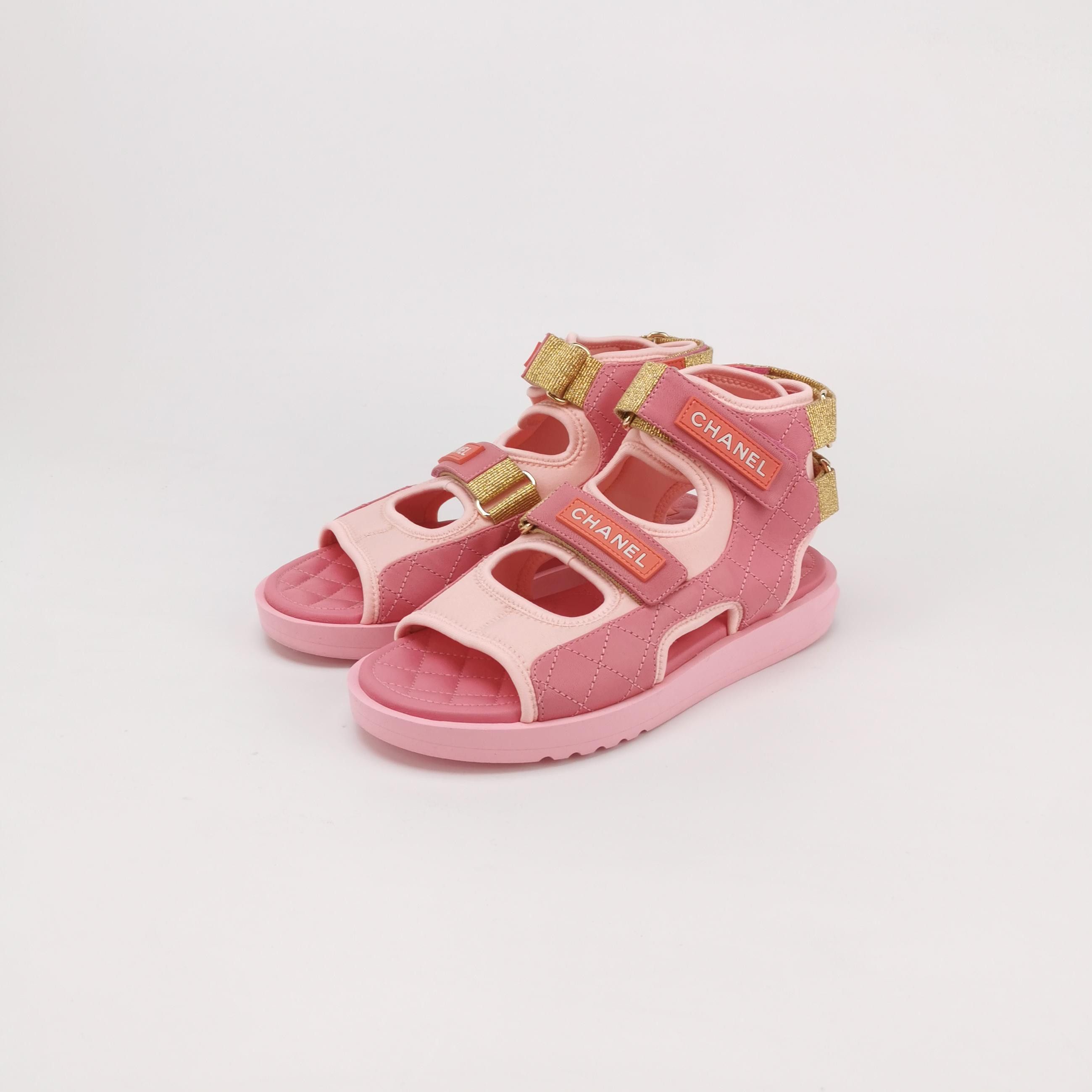Chanel Chanel Women 8 Sandals Size US 8 / IT 38 - 2 Thumbnail