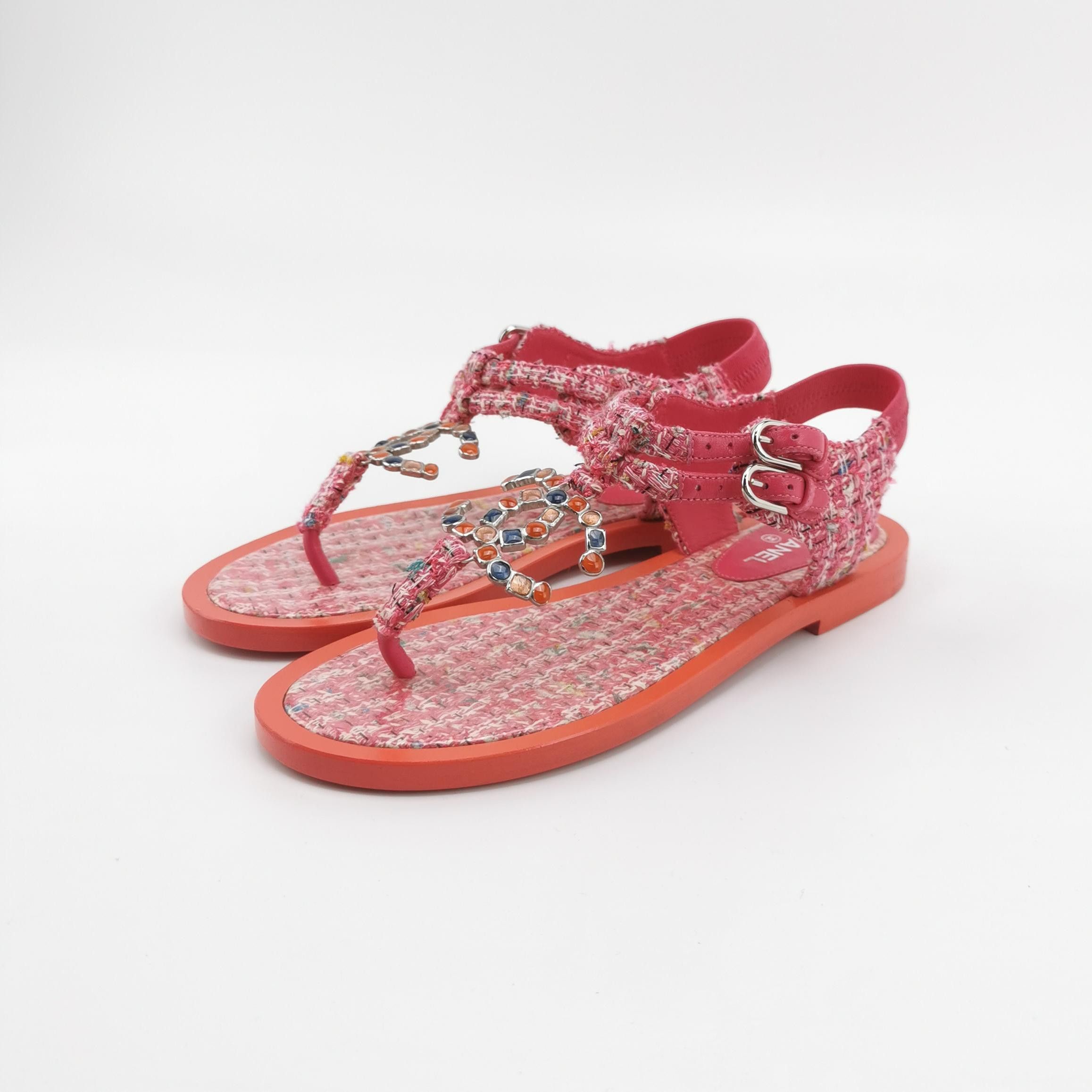 Chanel Chanel Women 7 Sandals Size US 7 / IT 37 - 2 Thumbnail