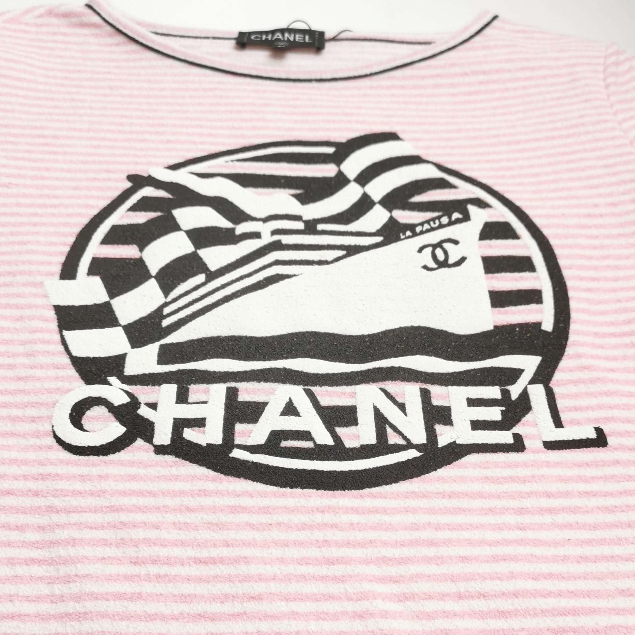 Chanel Chanel Women it_34 Short Sleeve Shirts Size XXS / US 00 / IT 34 - 3 Thumbnail