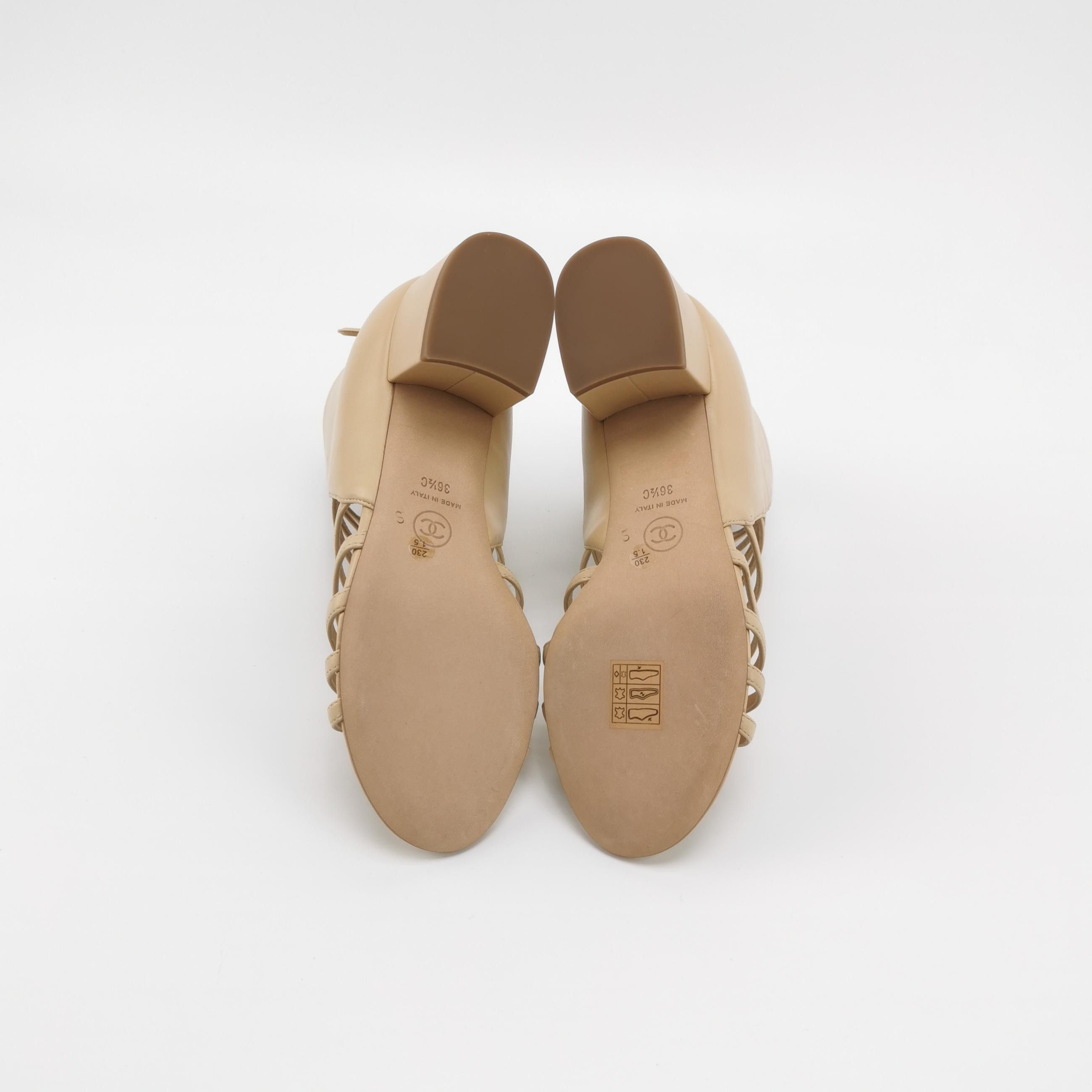 Chanel Chanel Women 6-5 Sandals Size US 6.5 / IT 36.5 - 5 Thumbnail