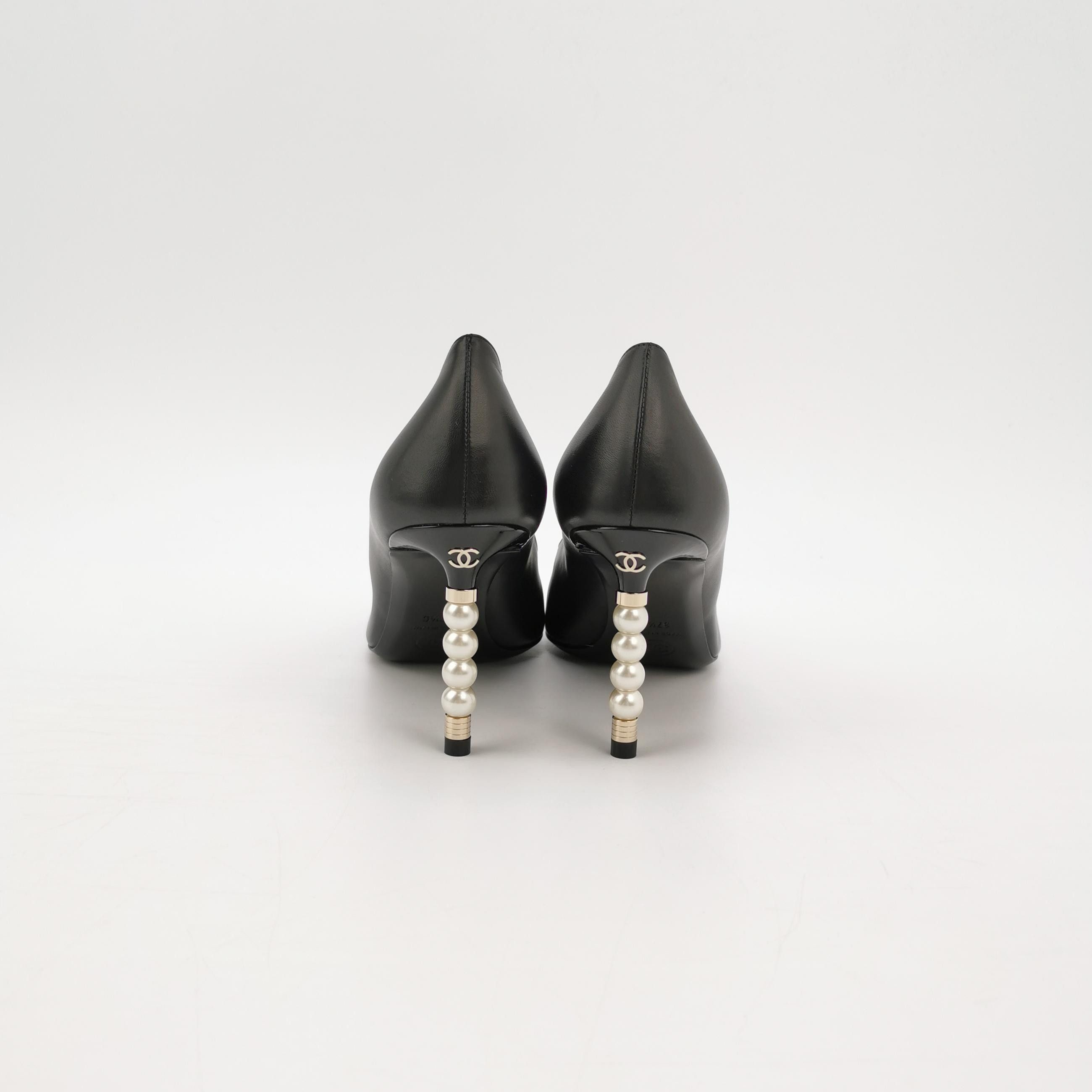 Chanel Chanel Women 7-5 Heels Size US 7.5 / IT 37.5 - 4 Thumbnail