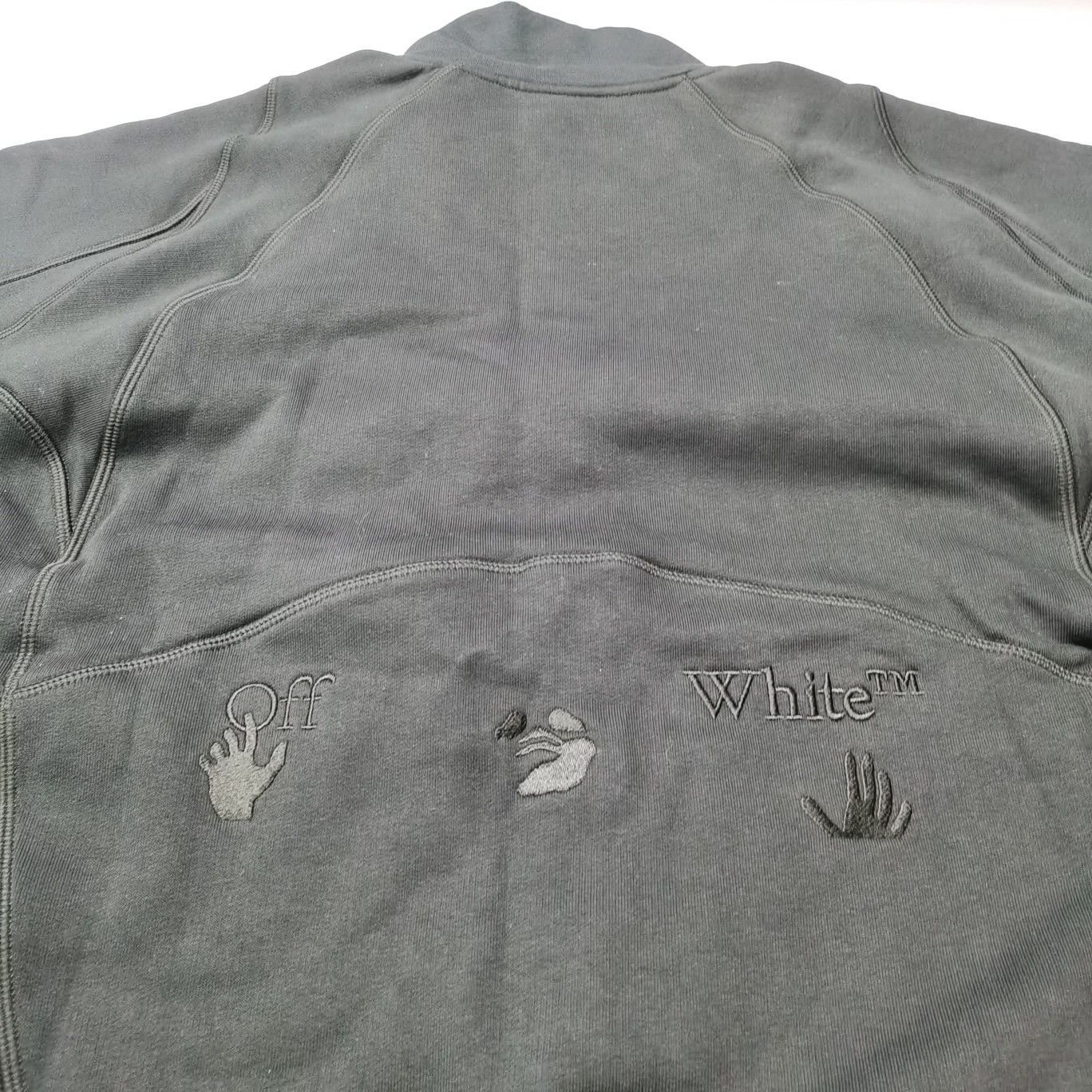 Nike × Off-White Nike x Off-White Logo Zip Jacket Size XL Size US XL / EU 56 / 4 - 6 Thumbnail