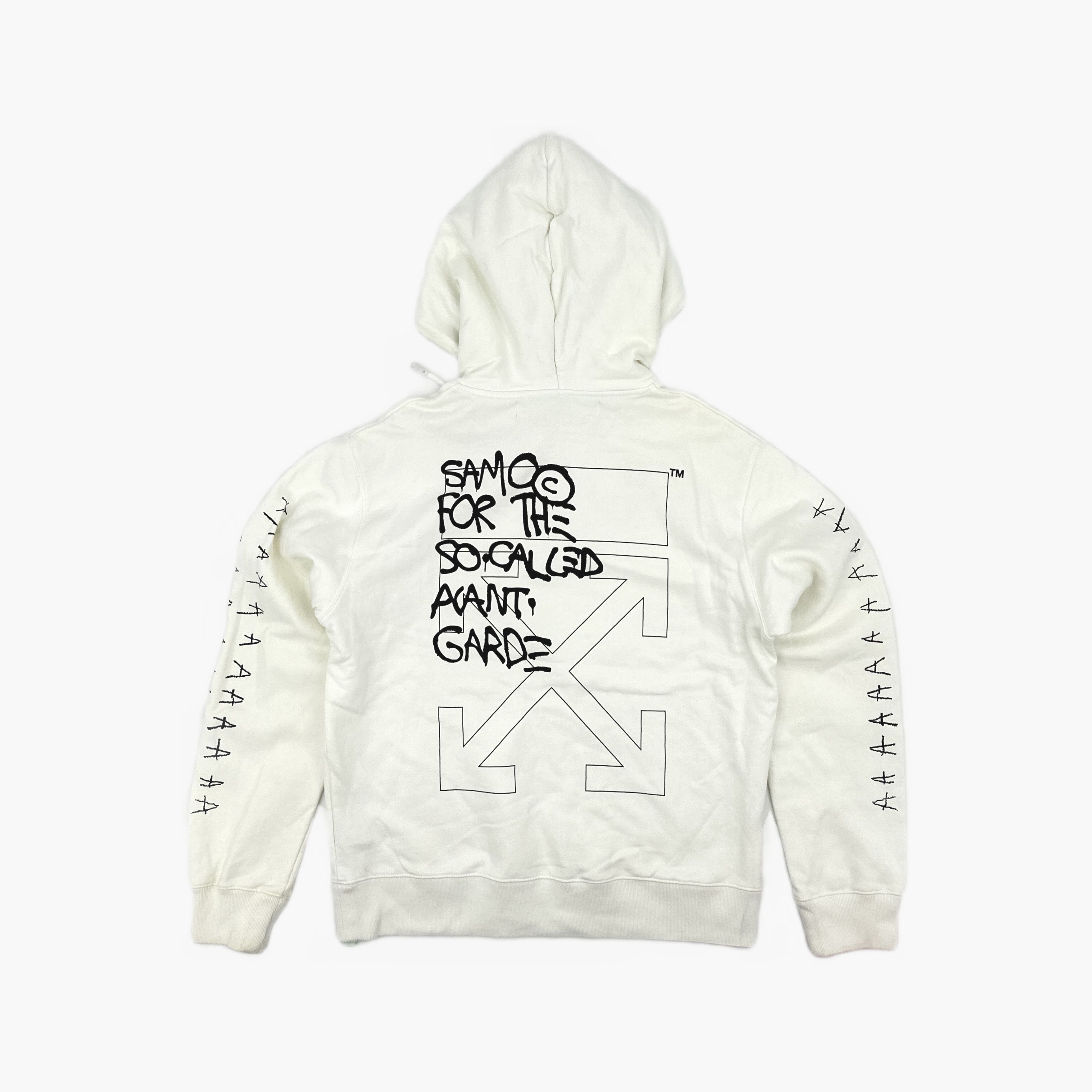 Off-White Off-White Graphic Print Hoodie Size XL Size US XL / EU 56 / 4 - 2 Thumbnail
