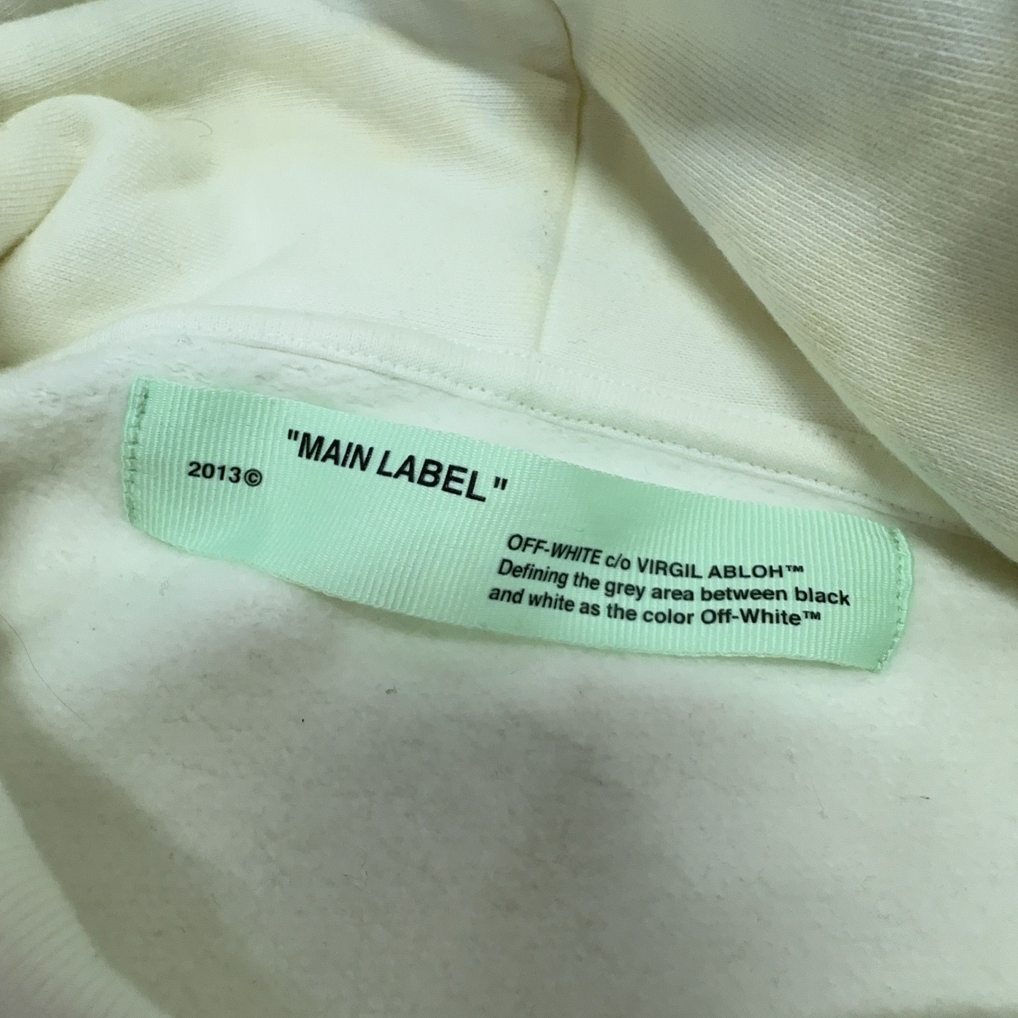 Off-White Off-White Graphic Print Hoodie Size XL Size US XL / EU 56 / 4 - 4 Thumbnail