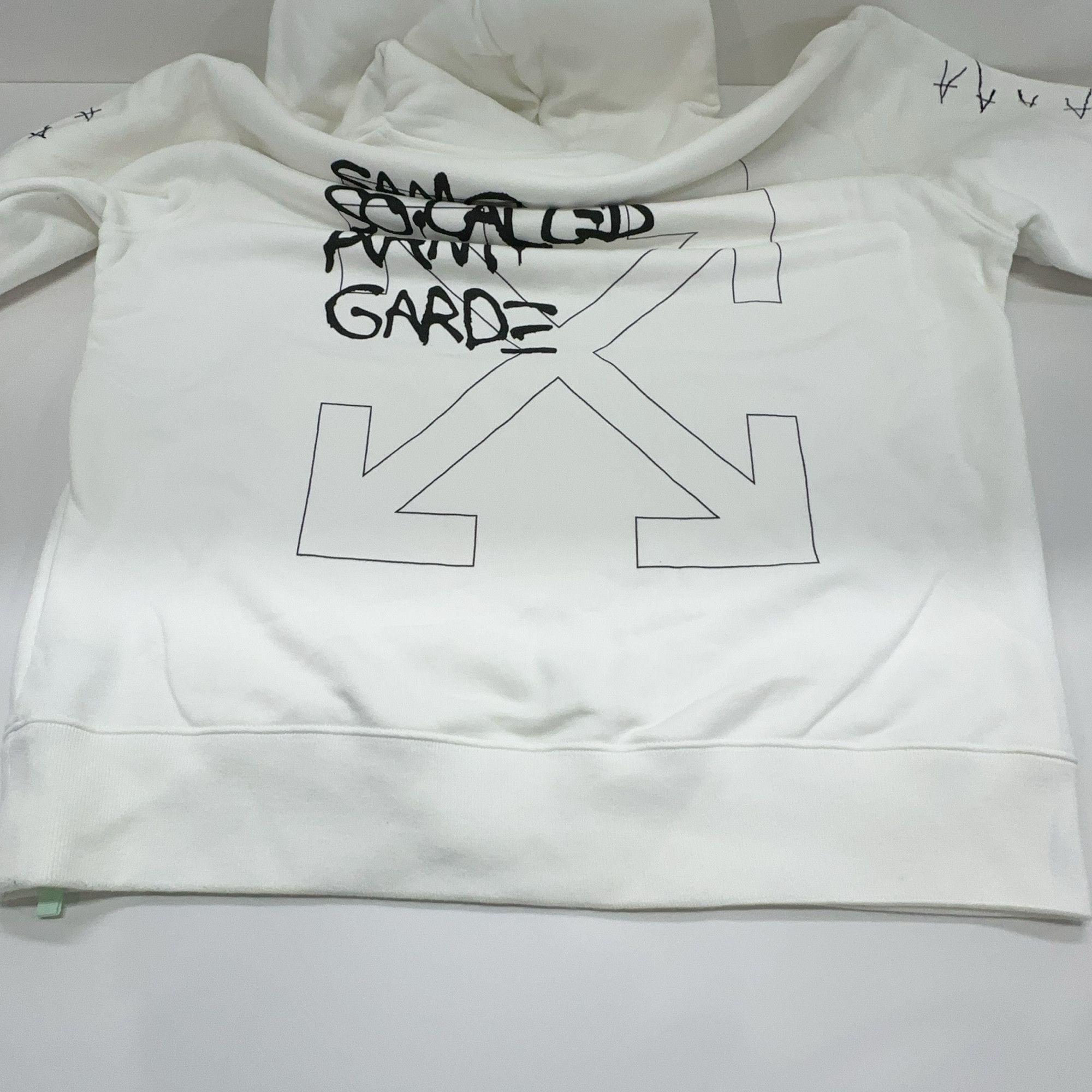 Off-White Off-White Graphic Print Hoodie Size XL Size US XL / EU 56 / 4 - 15 Thumbnail