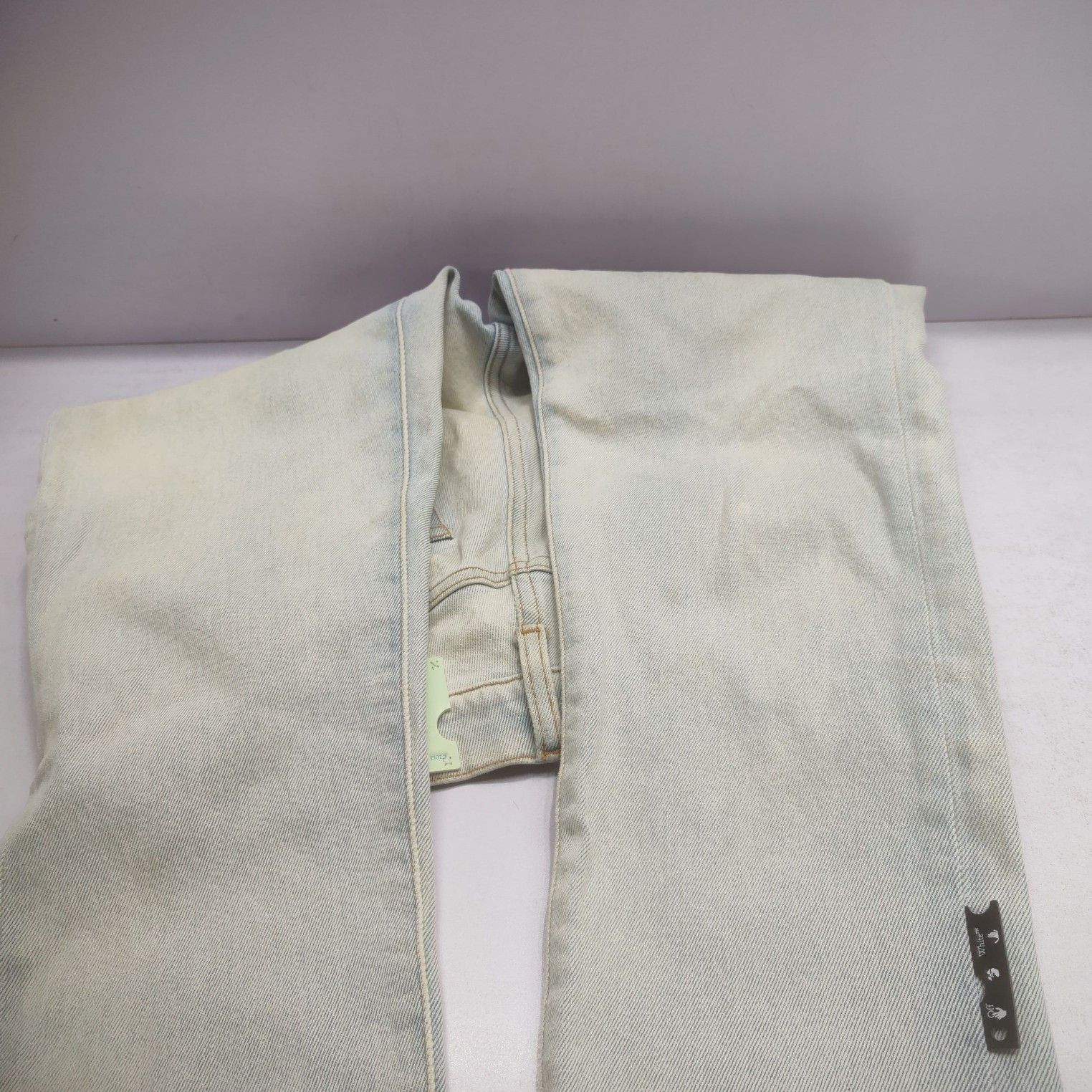 Off-White OFF-WHITE Personal Print Jeans Size 31 Size US 31 - 12 Thumbnail