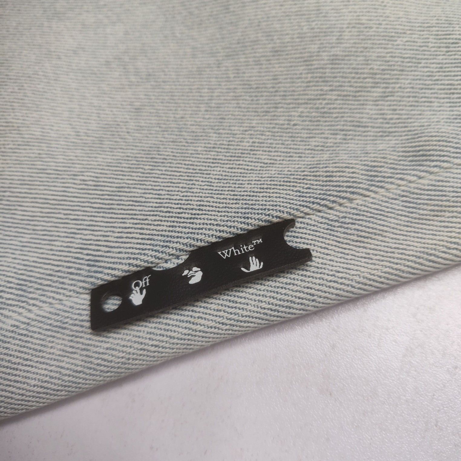Off-White OFF-WHITE Personal Print Jeans Size 31 Size US 31 - 7 Thumbnail