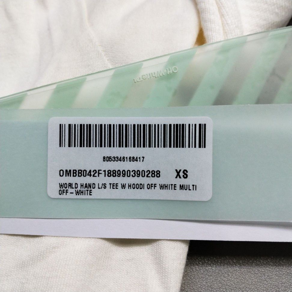 Off-White Off-White Graphic Hoodie Size XS Size US XS / EU 42 / 0 - 5 Thumbnail