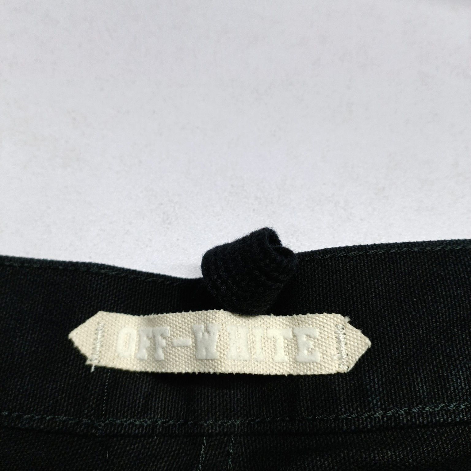 Off-White Off-White Graphic Logo Denim Jeans Size 31 Size US 31 - 3 Thumbnail
