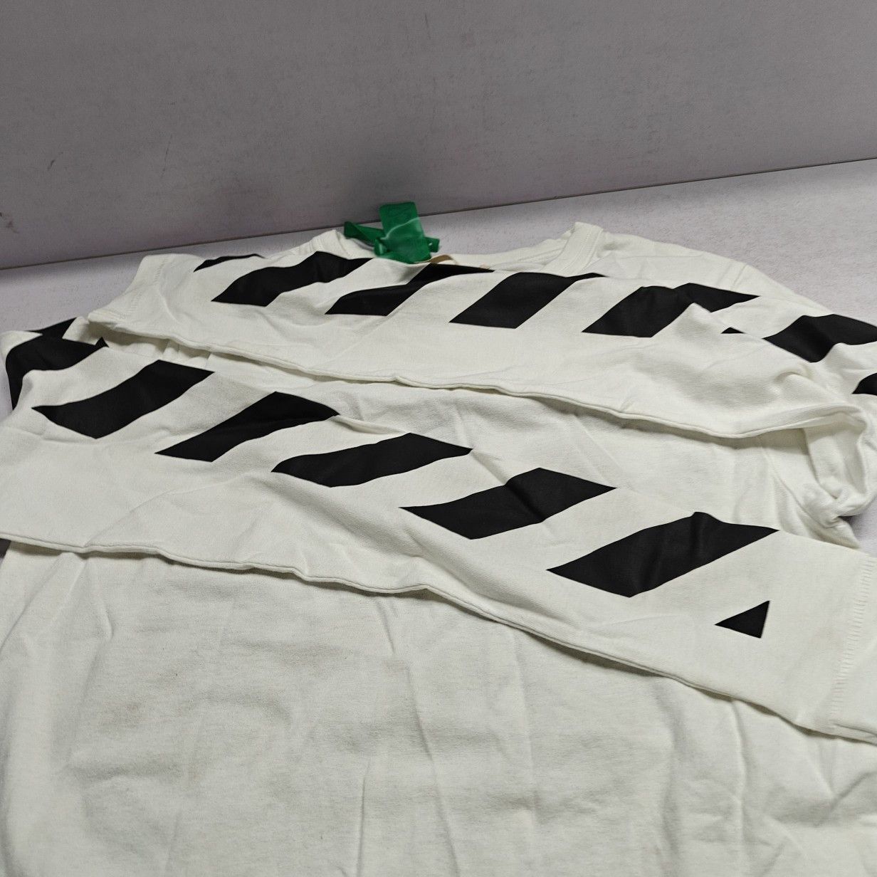 Off-White Off-White Striped Sleeve Long Sleeve T-Shirt XS Size US XS / EU 42 / 0 - 8 Thumbnail