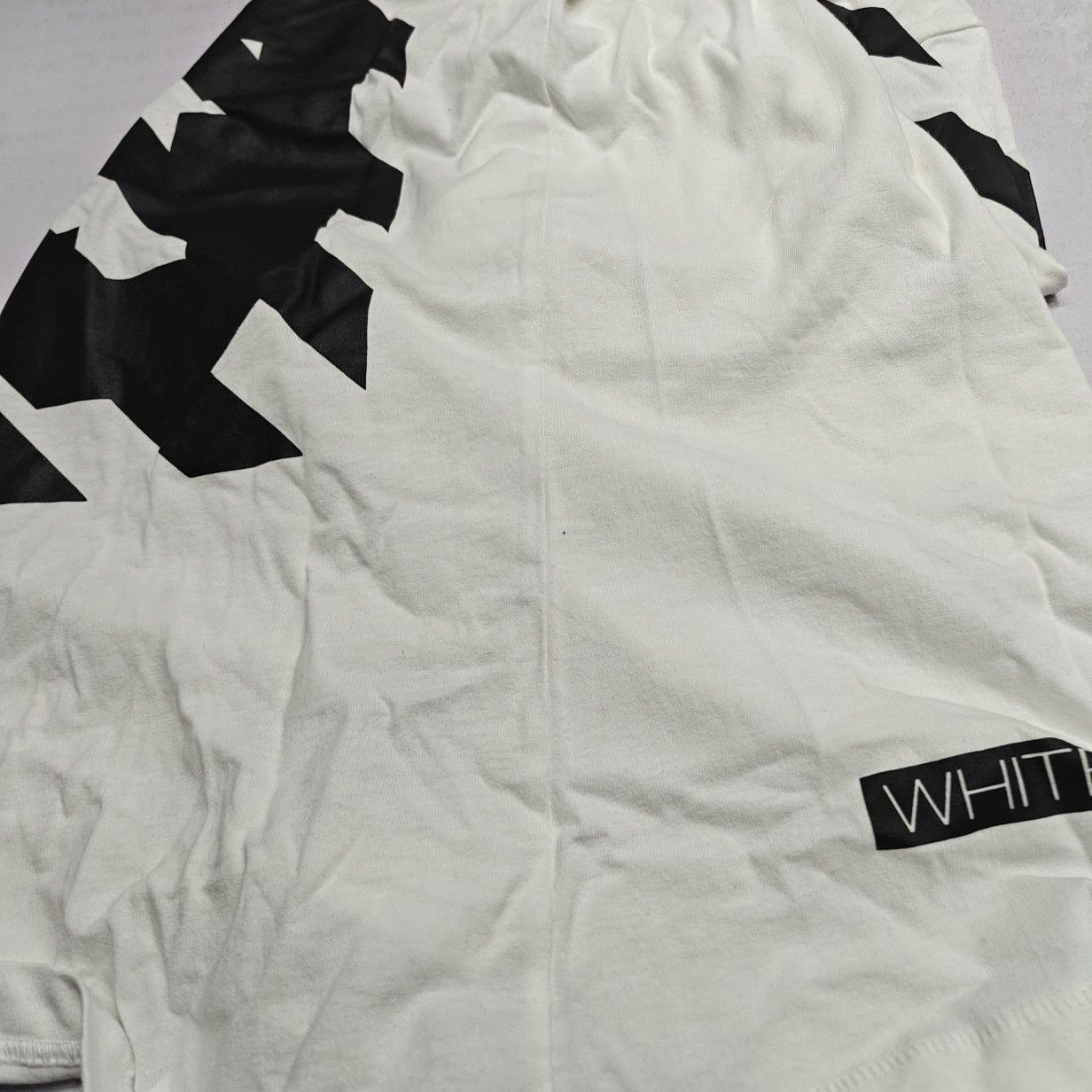 Off-White Off-White Striped Sleeve Long Sleeve T-Shirt XS Size US XS / EU 42 / 0 - 9 Thumbnail