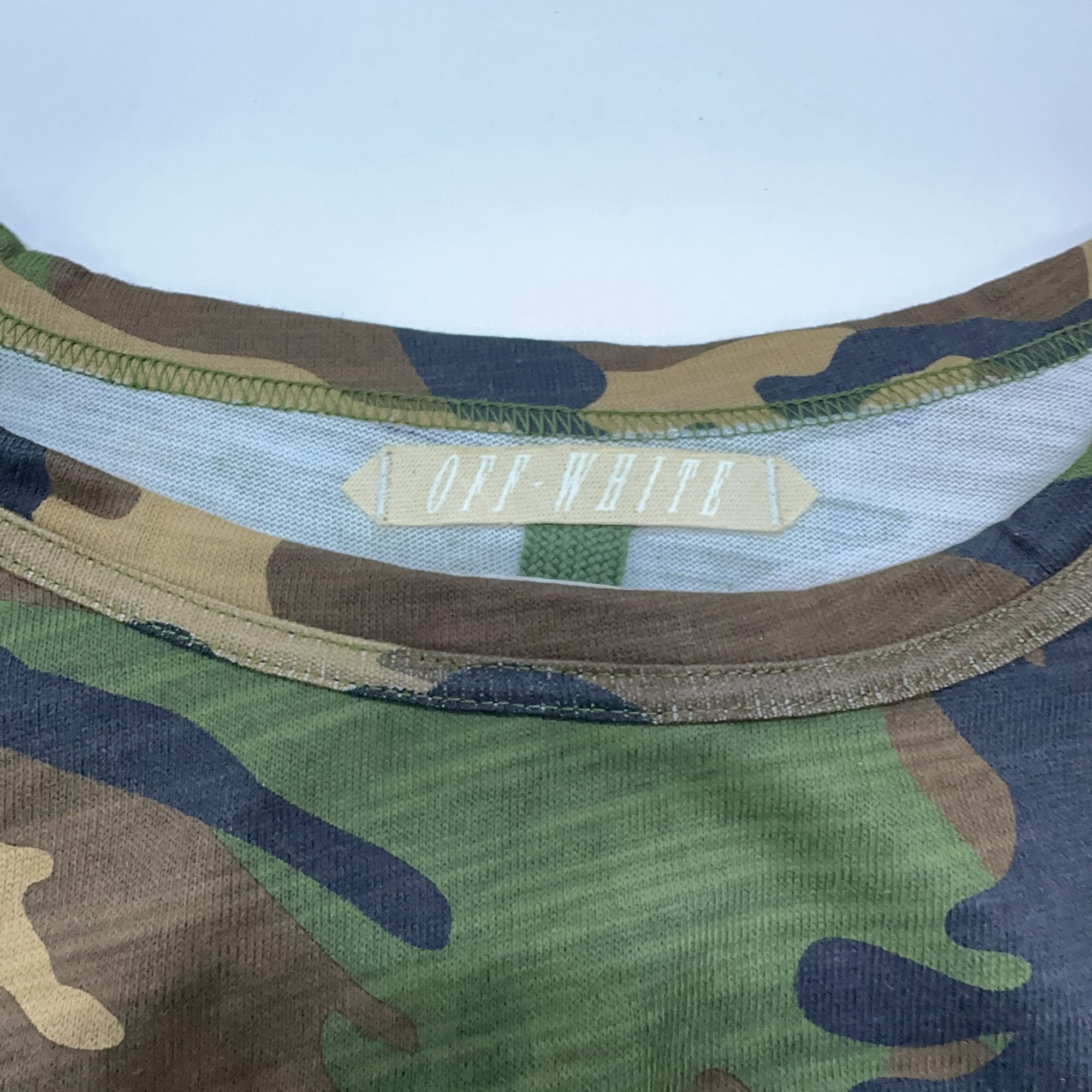 Off-White Off-White Camo T-Shirt Size XL Size US XL / EU 56 / 4 - 3 Thumbnail